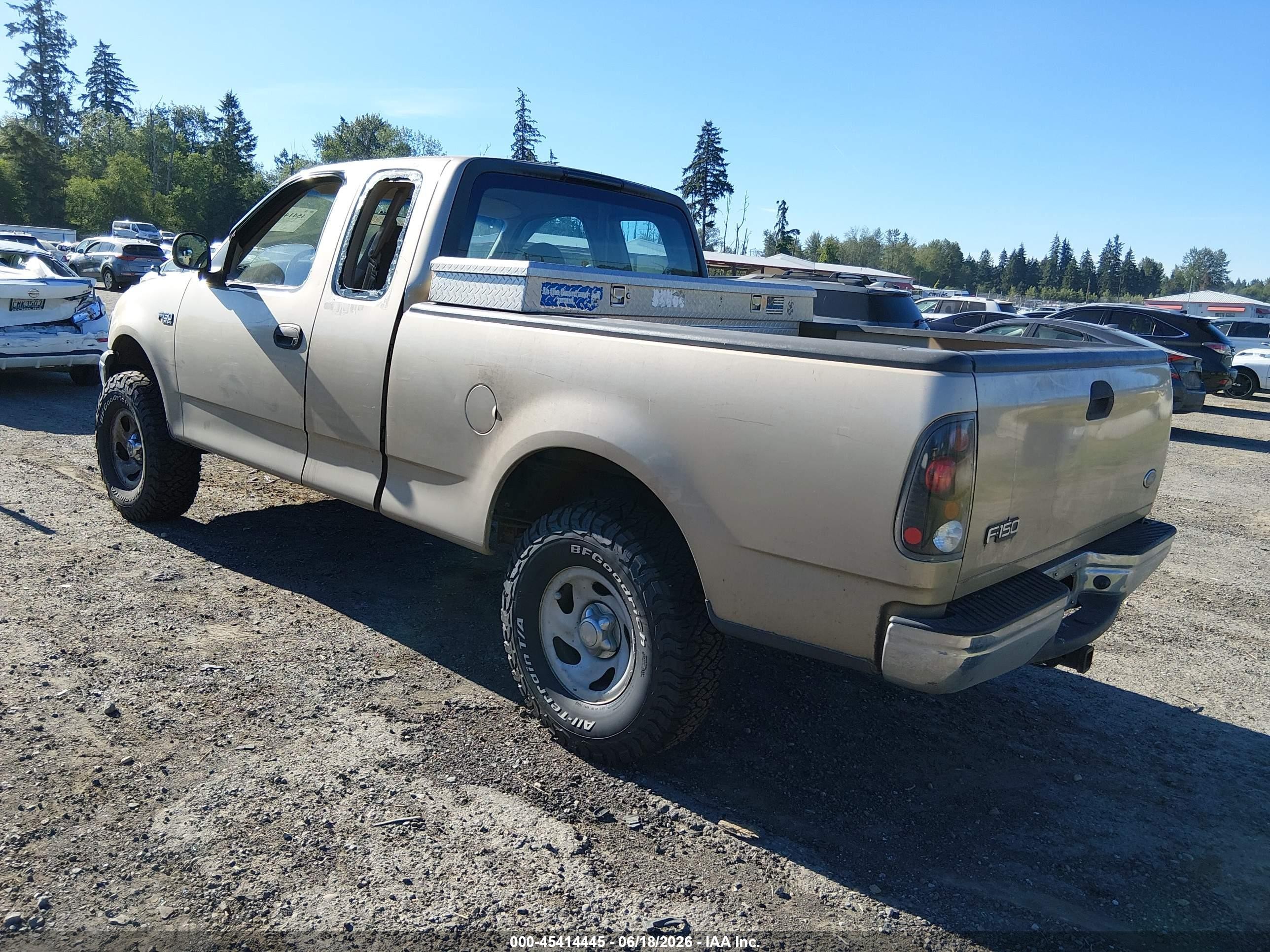 1999 Ford F-150 Work Series/xl/xlt Tan vin: 2FTZX1727XCA19146