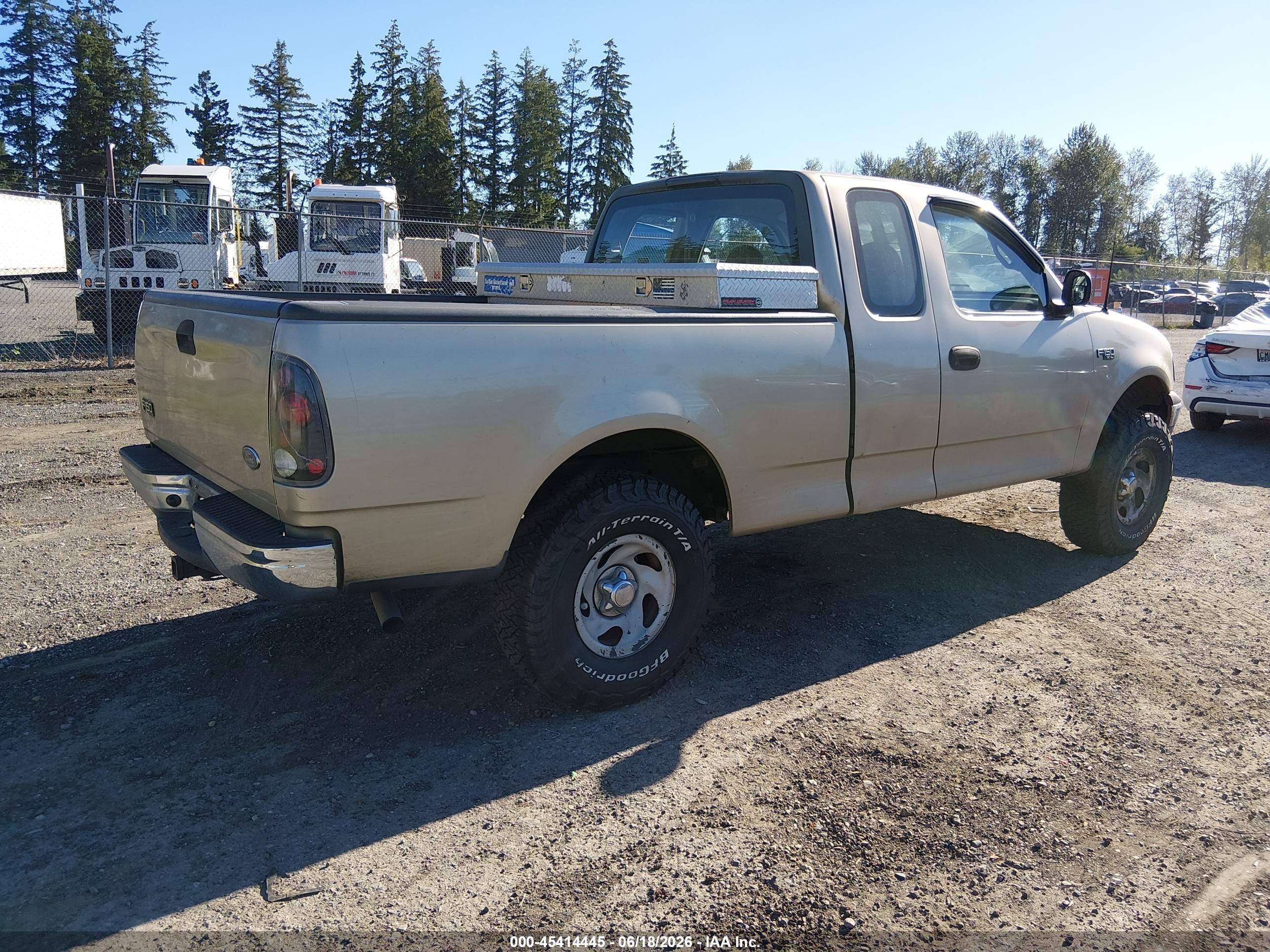 1999 Ford F-150 Work Series/xl/xlt Tan vin: 2FTZX1727XCA19146