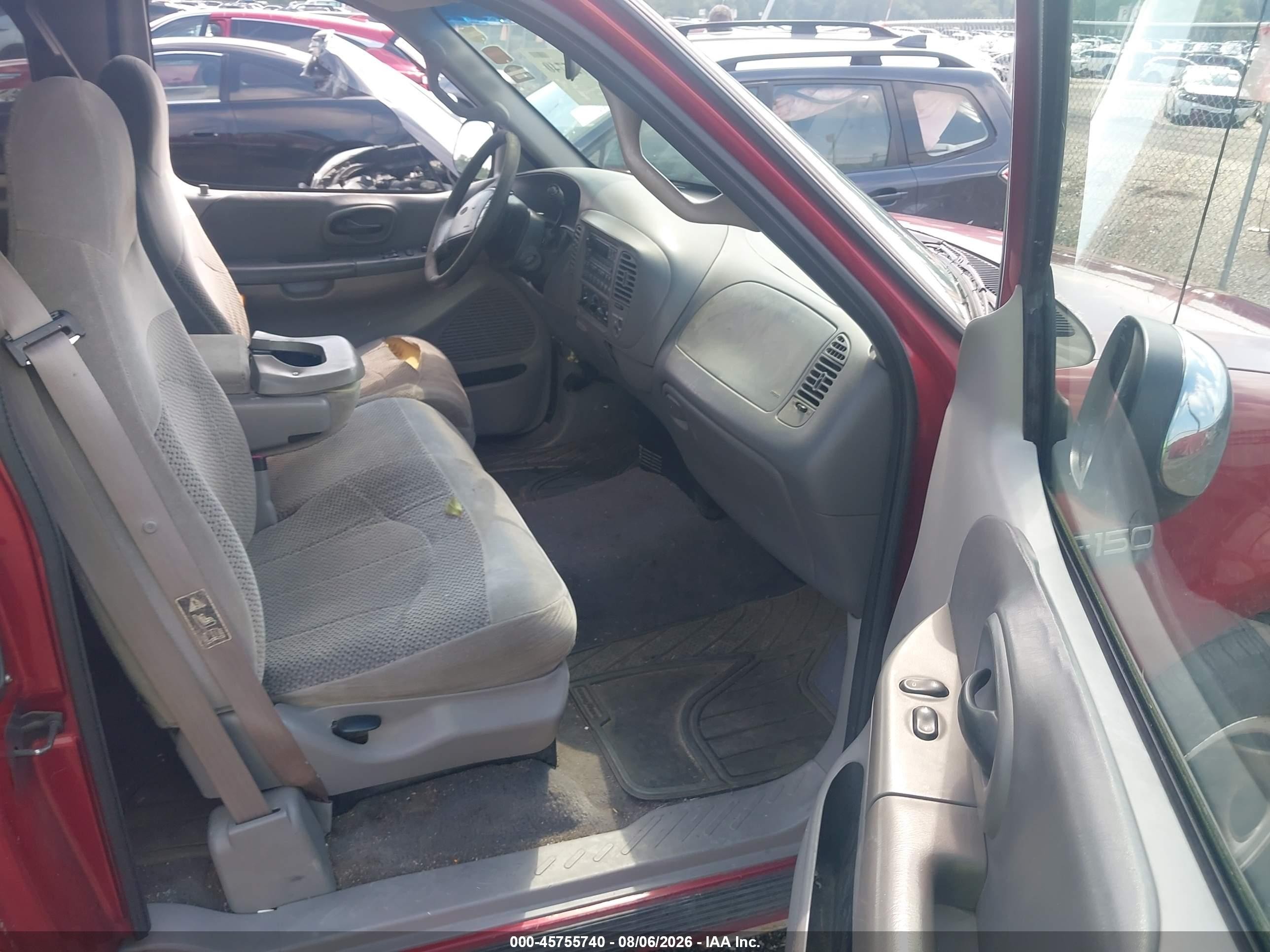2000 Ford F-150 Work Series/xl/xlt Red vin: 2FTZX1727YCA83981
