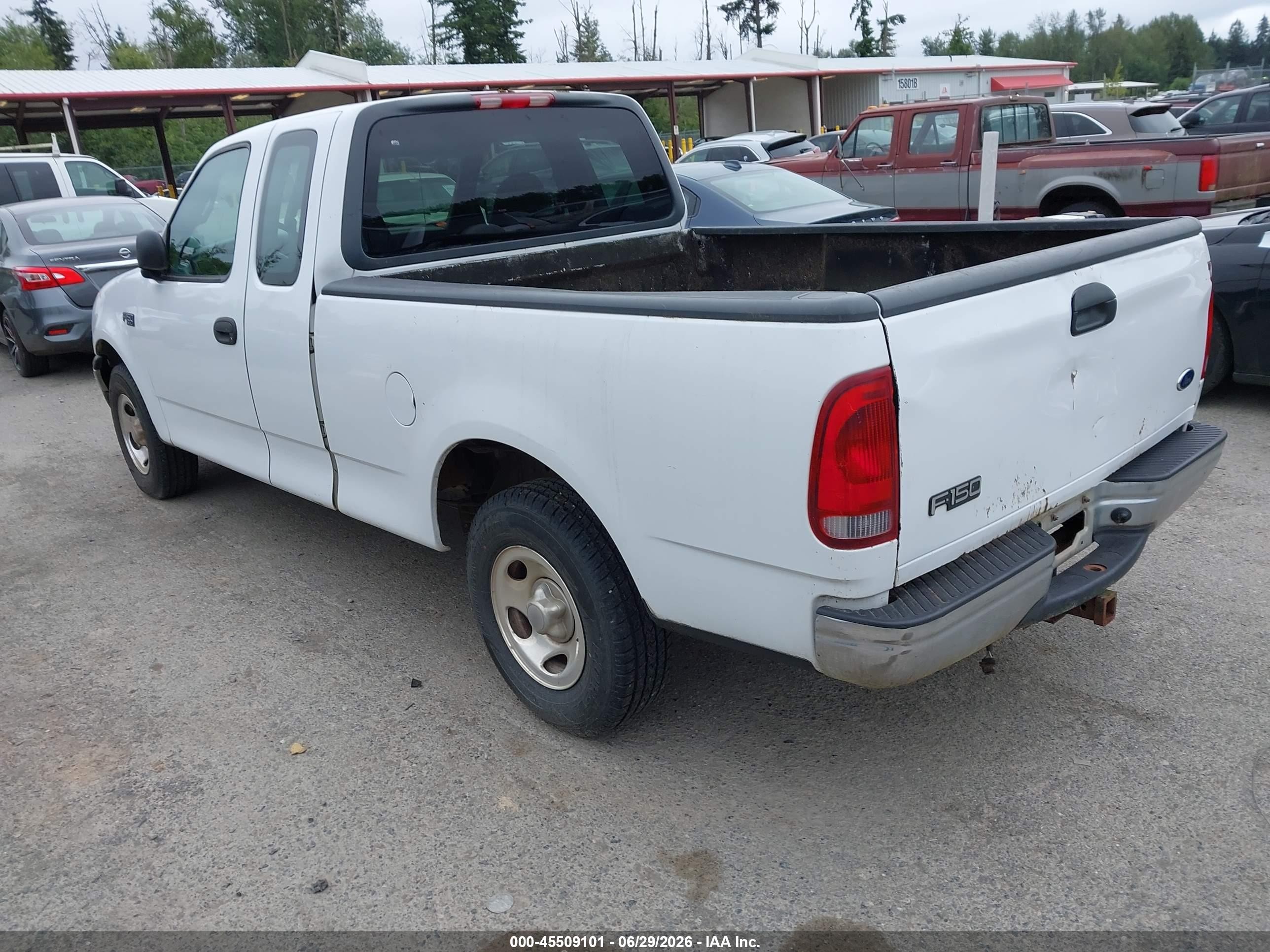 2001 Ford F-150 Xl/xlt Белый vin: 2FTZX172X1CA79770