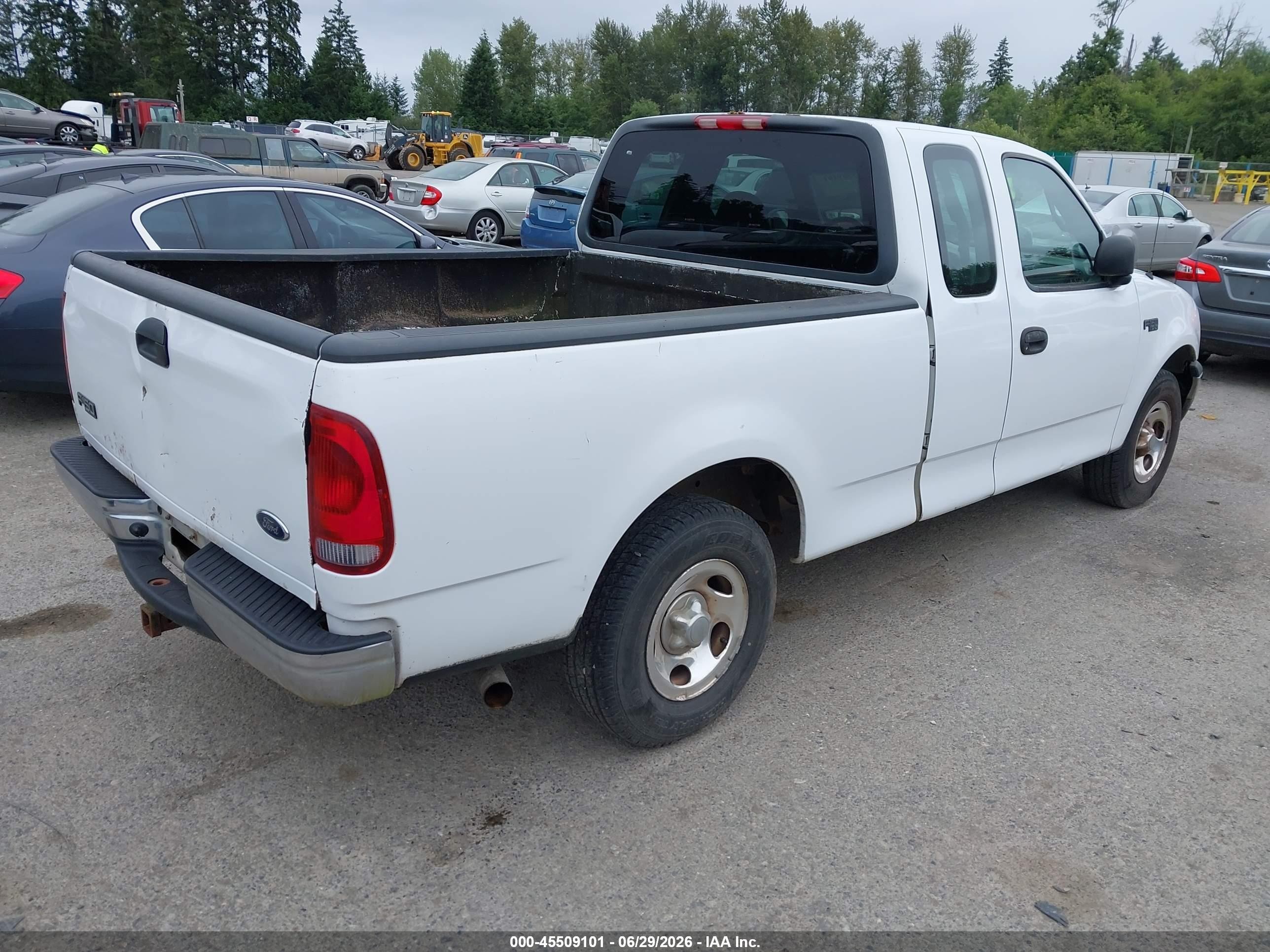 2001 Ford F-150 Xl/xlt Белый vin: 2FTZX172X1CA79770