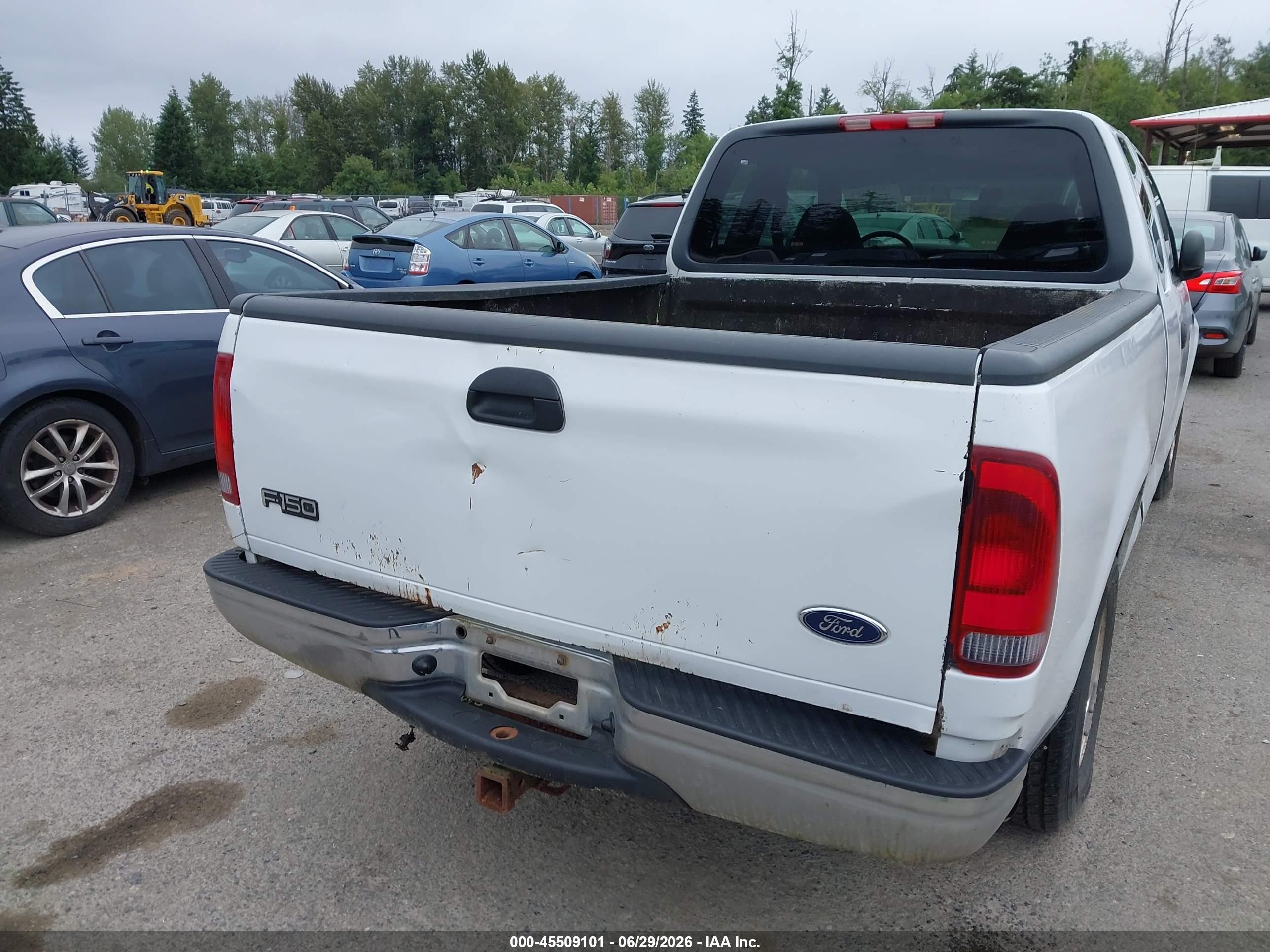 2001 Ford F-150 Xl/xlt Белый vin: 2FTZX172X1CA79770