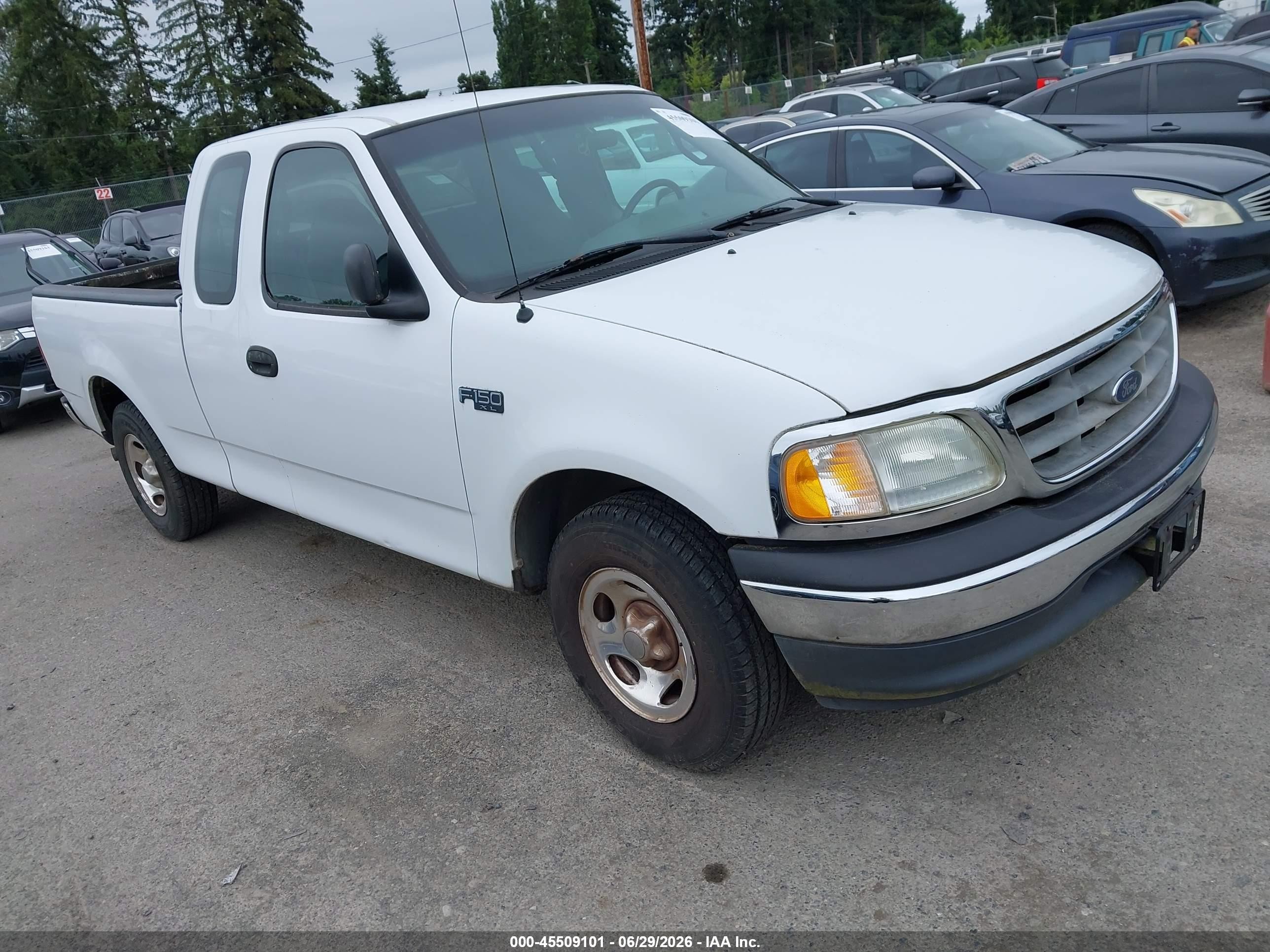 2001 Ford F-150 Xl/xlt White vin: 2FTZX172X1CA79770