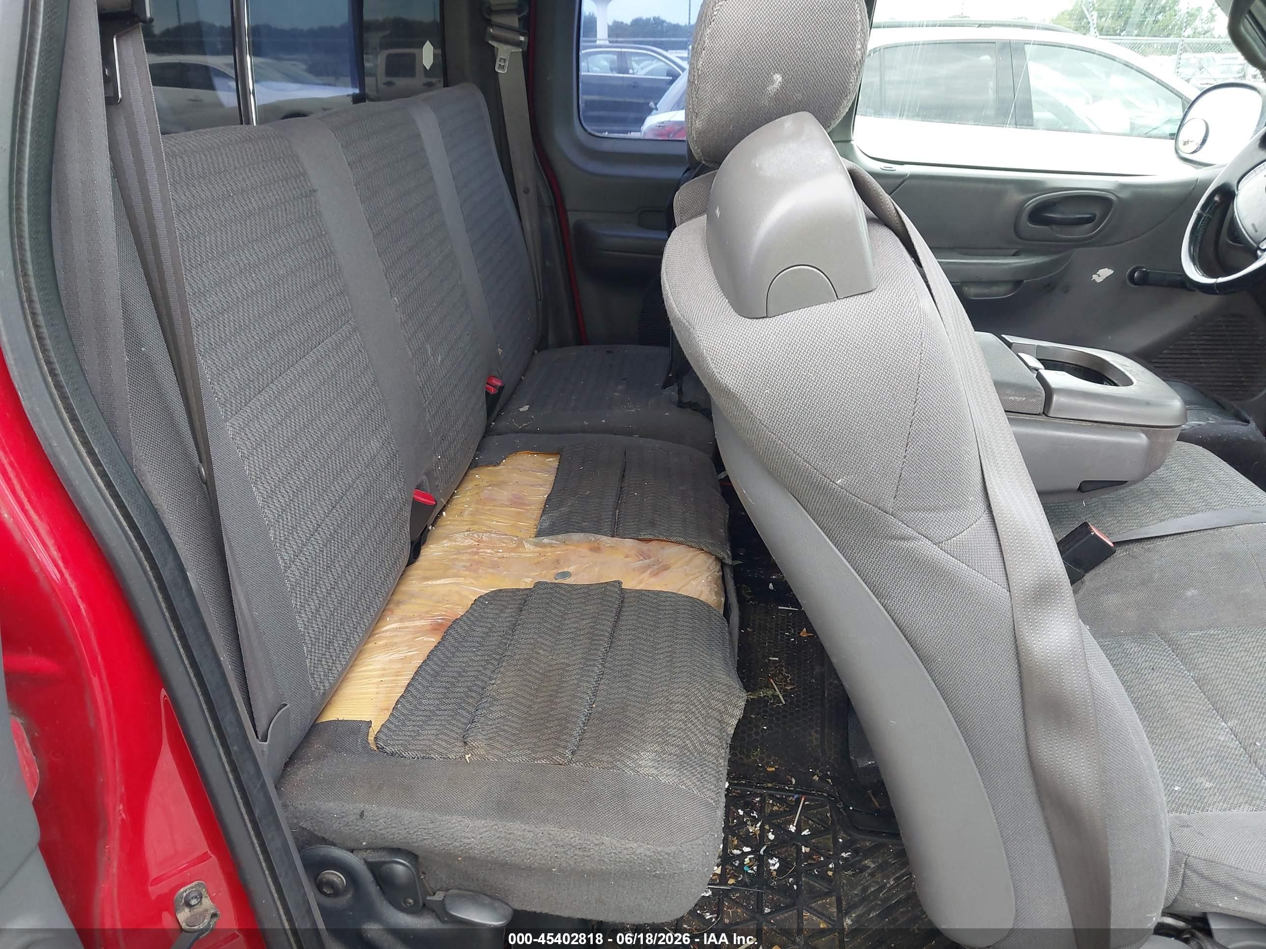 2001 Ford F-150 Xl/xlt Red vin: 2FTZX172X1CA88145