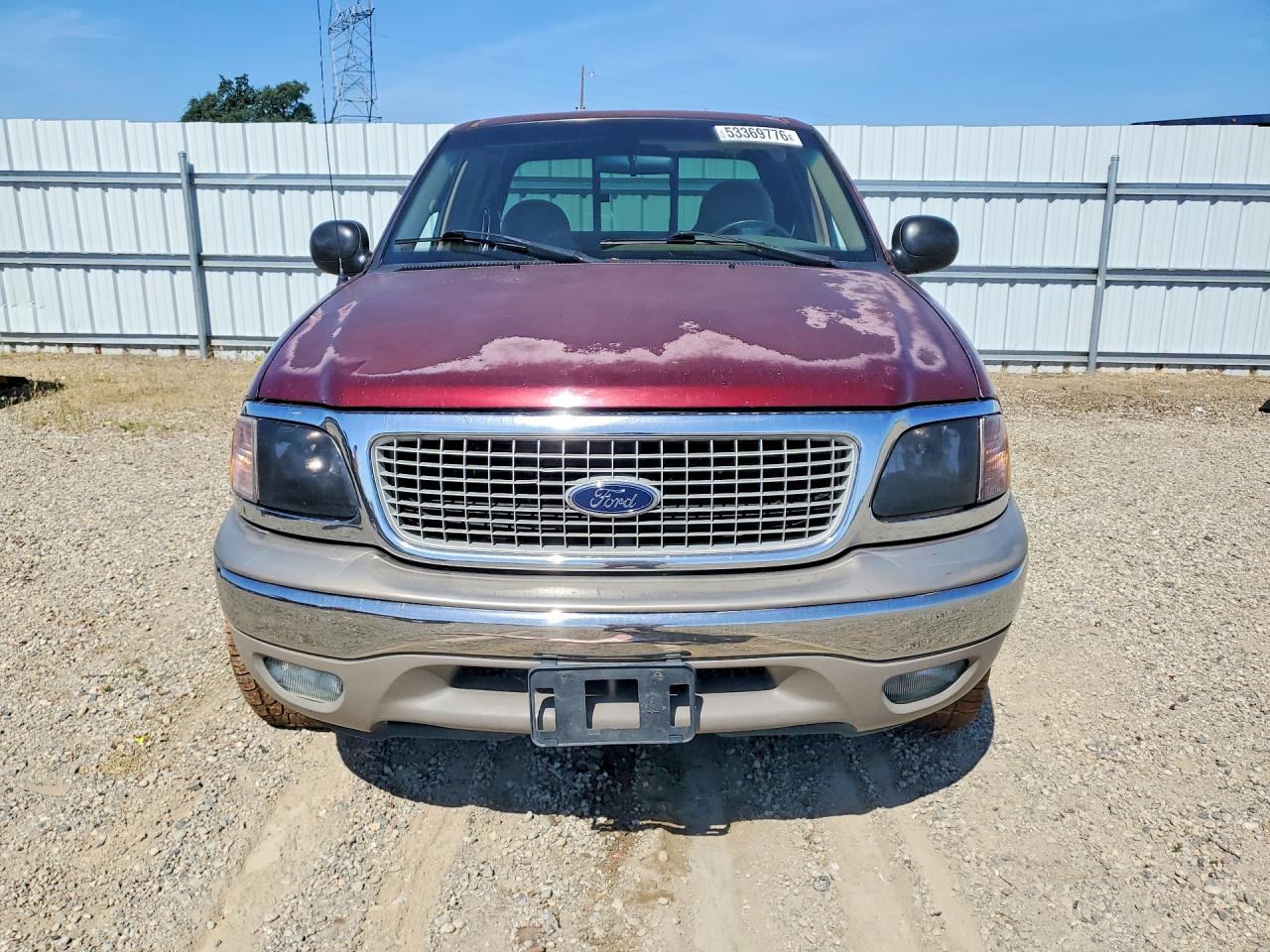 1998 Ford F150 Burgundy vin: 2FTZX1760WCA17126