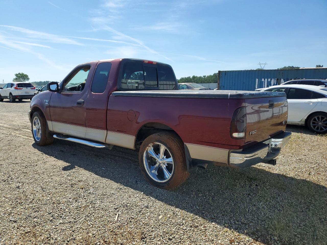1998 Ford F150 Burgundy vin: 2FTZX1760WCA17126
