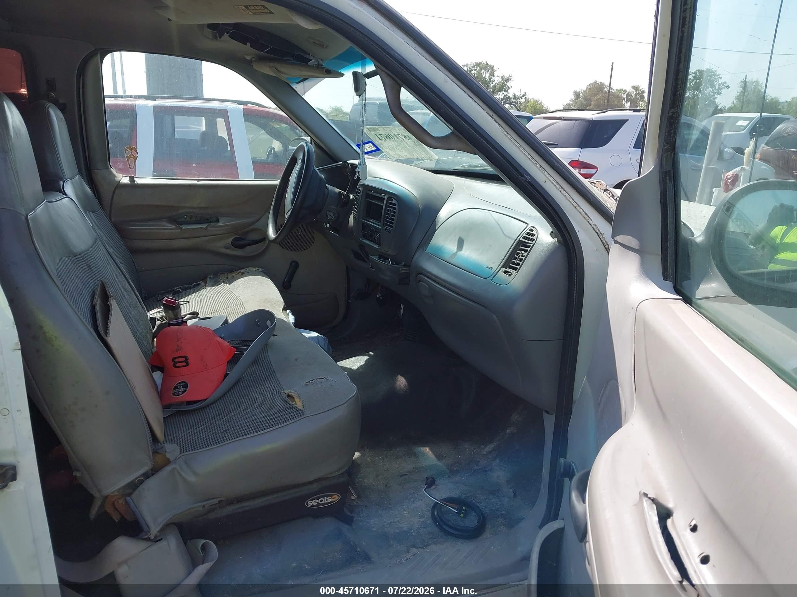 1998 Ford F-150 Lariat/standard/xl/xlt White vin: 2FTZX1764WCA45530