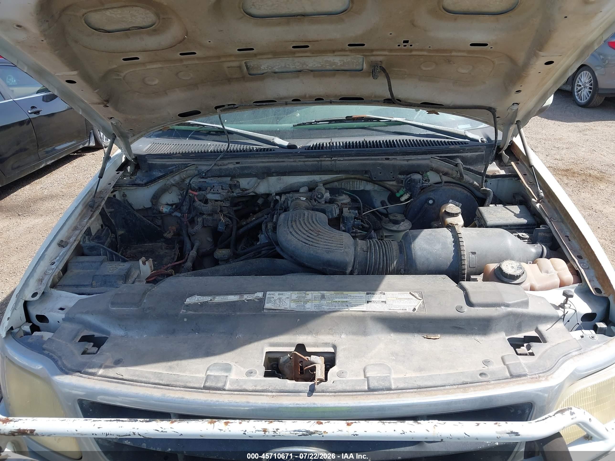 1998 Ford F-150 Lariat/standard/xl/xlt White vin: 2FTZX1764WCA45530