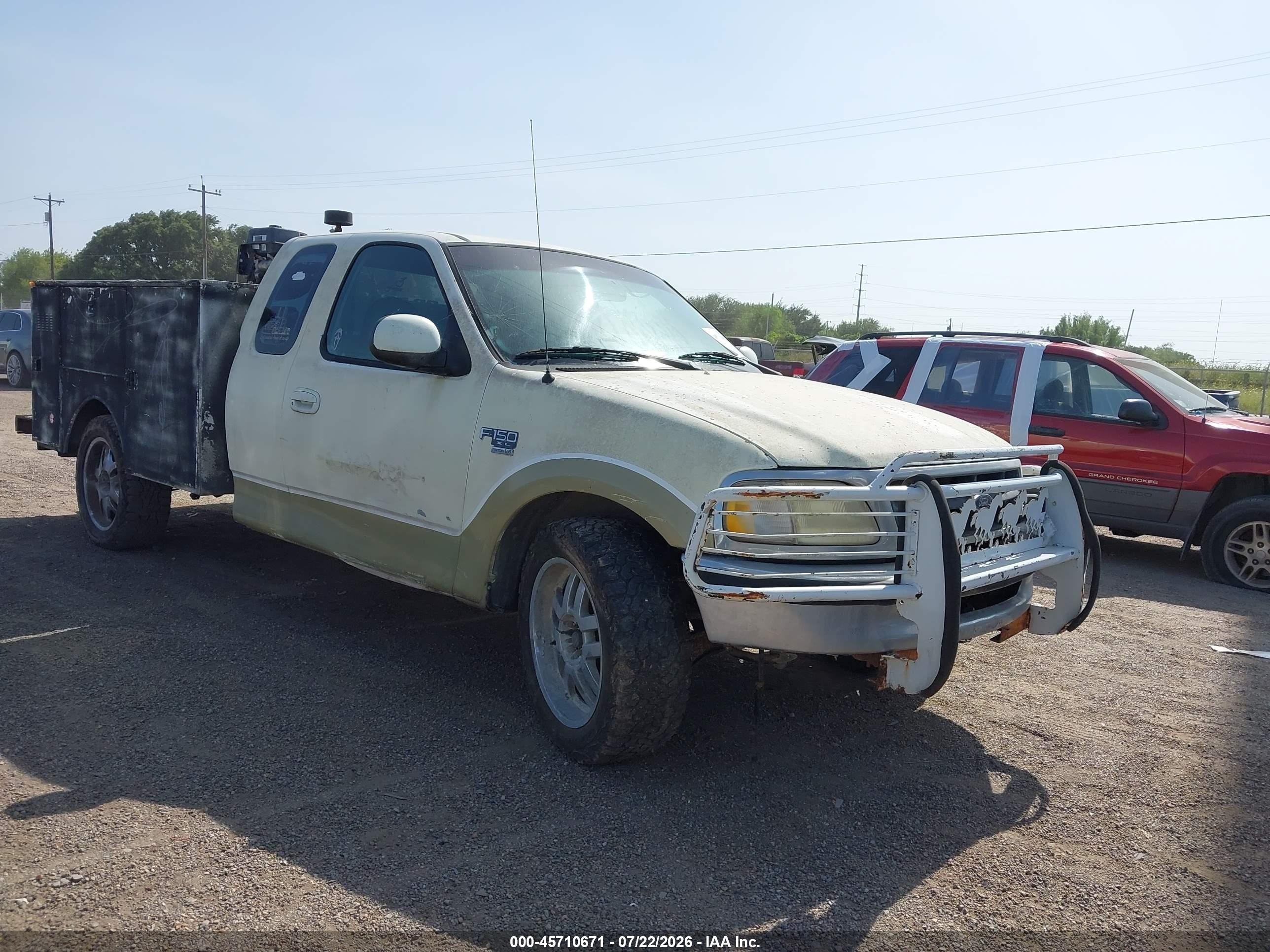 1998 Ford F-150 Lariat/standard/xl/xlt Белый vin: 2FTZX1764WCA45530