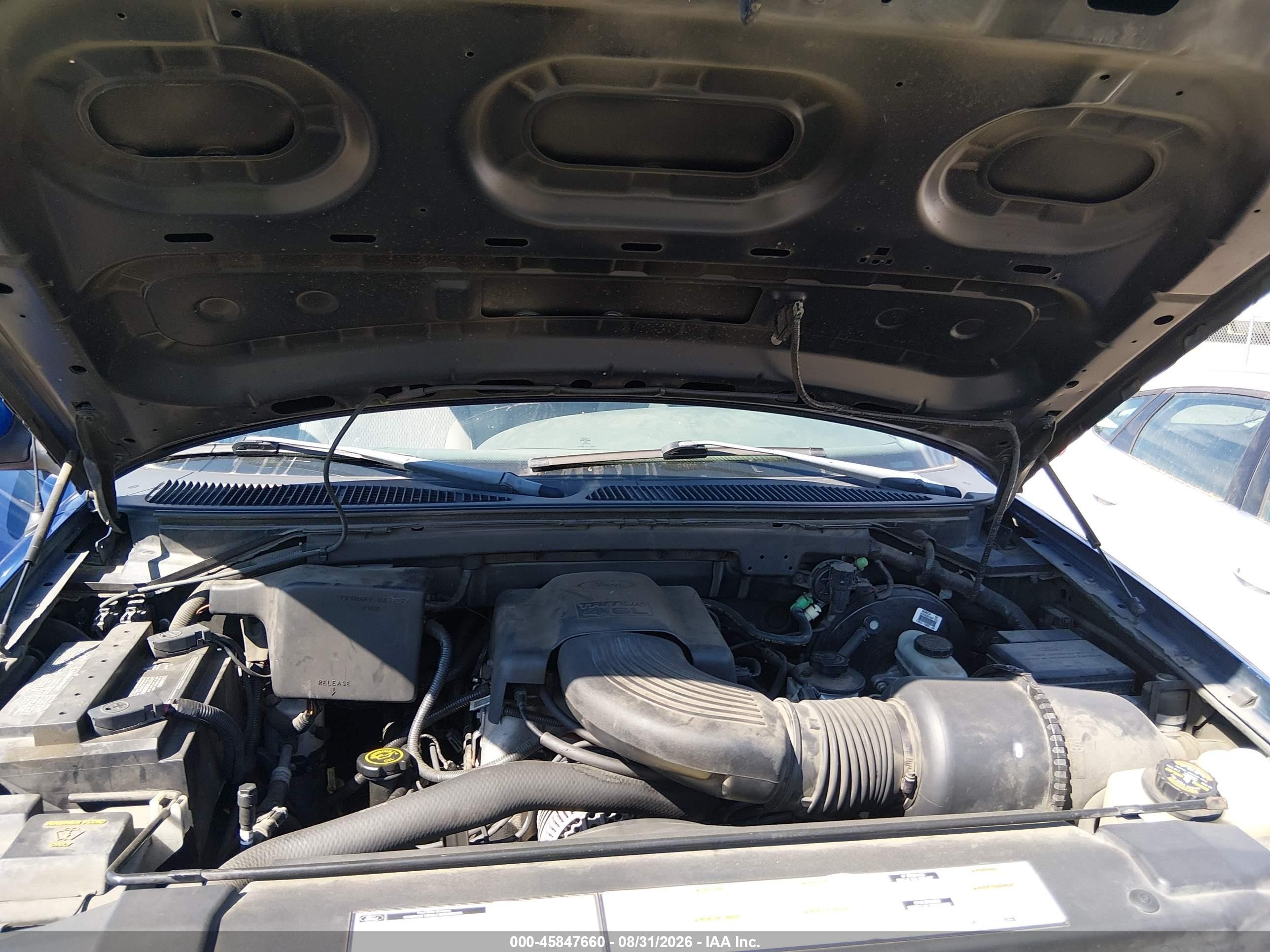 1998 Ford F-150 Lariat/standard/xl/xlt Blue vin: 2FTZX18W6WCA83324
