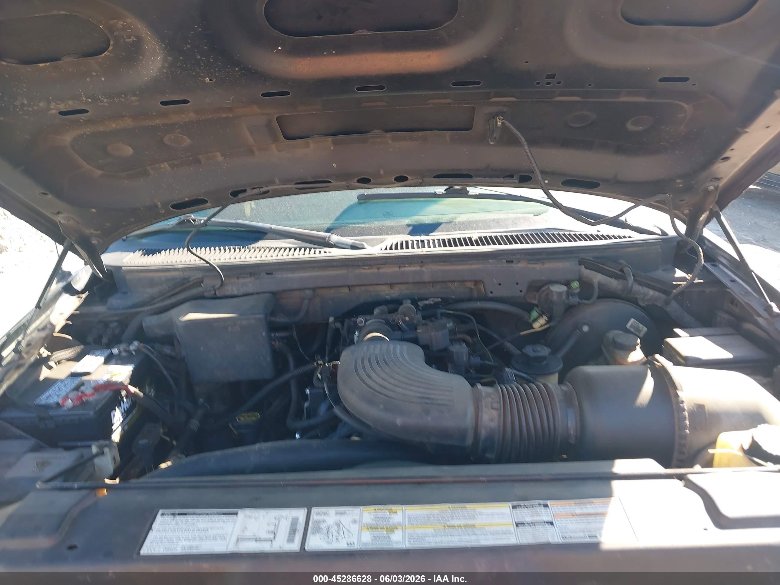 1998 Ford F-150 Lariat/standard/xl/xlt Black vin: 2FTZX18W9WCB21452