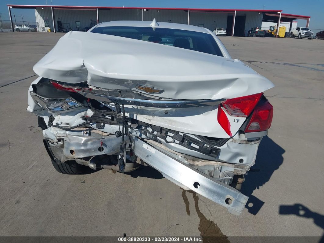 2018 Chevrolet Impala 1lt White vin: 2G1105S30J9118106