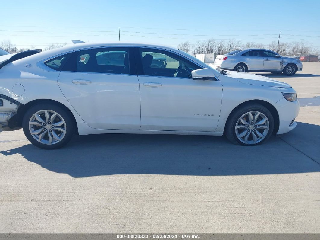 2018 Chevrolet Impala 1lt White vin: 2G1105S30J9118106