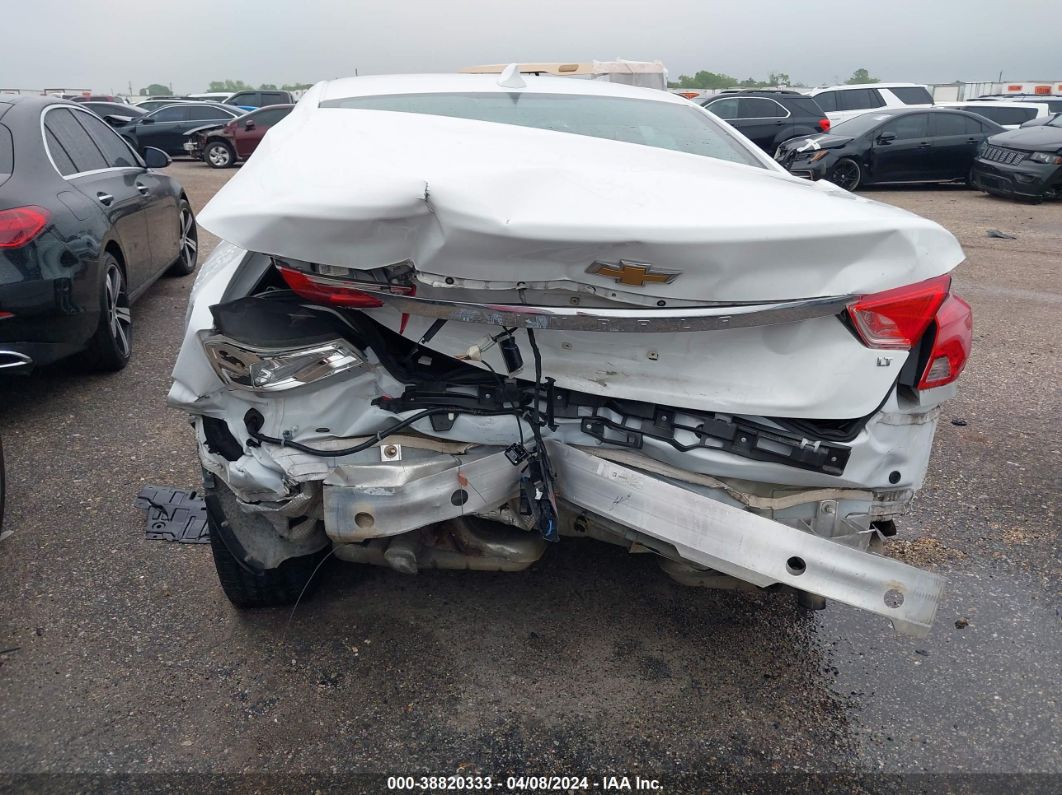 2018 Chevrolet Impala 1lt White vin: 2G1105S30J9118106