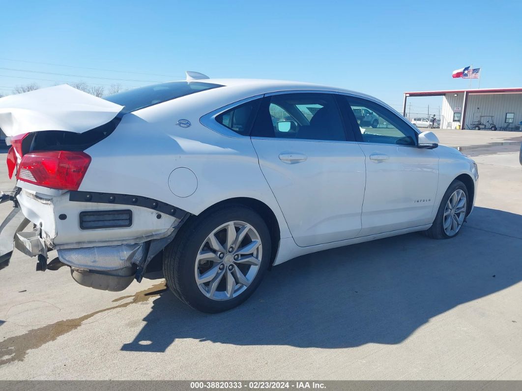 2018 Chevrolet Impala 1lt White vin: 2G1105S30J9118106