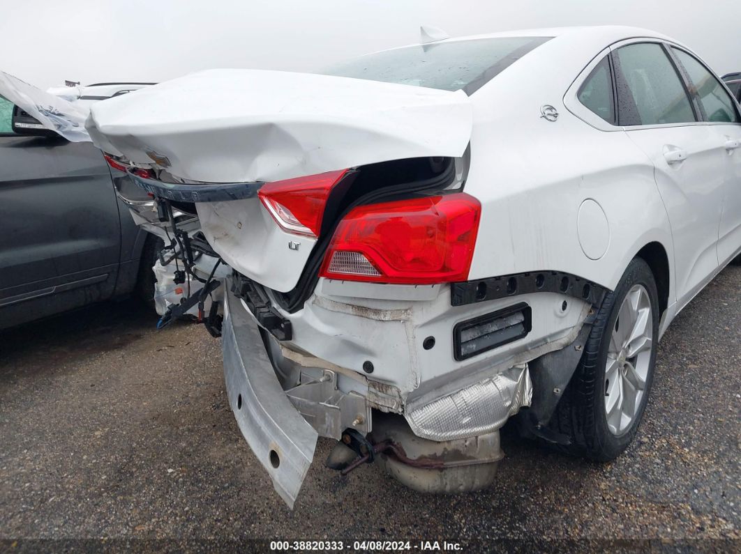 2018 Chevrolet Impala 1lt White vin: 2G1105S30J9118106
