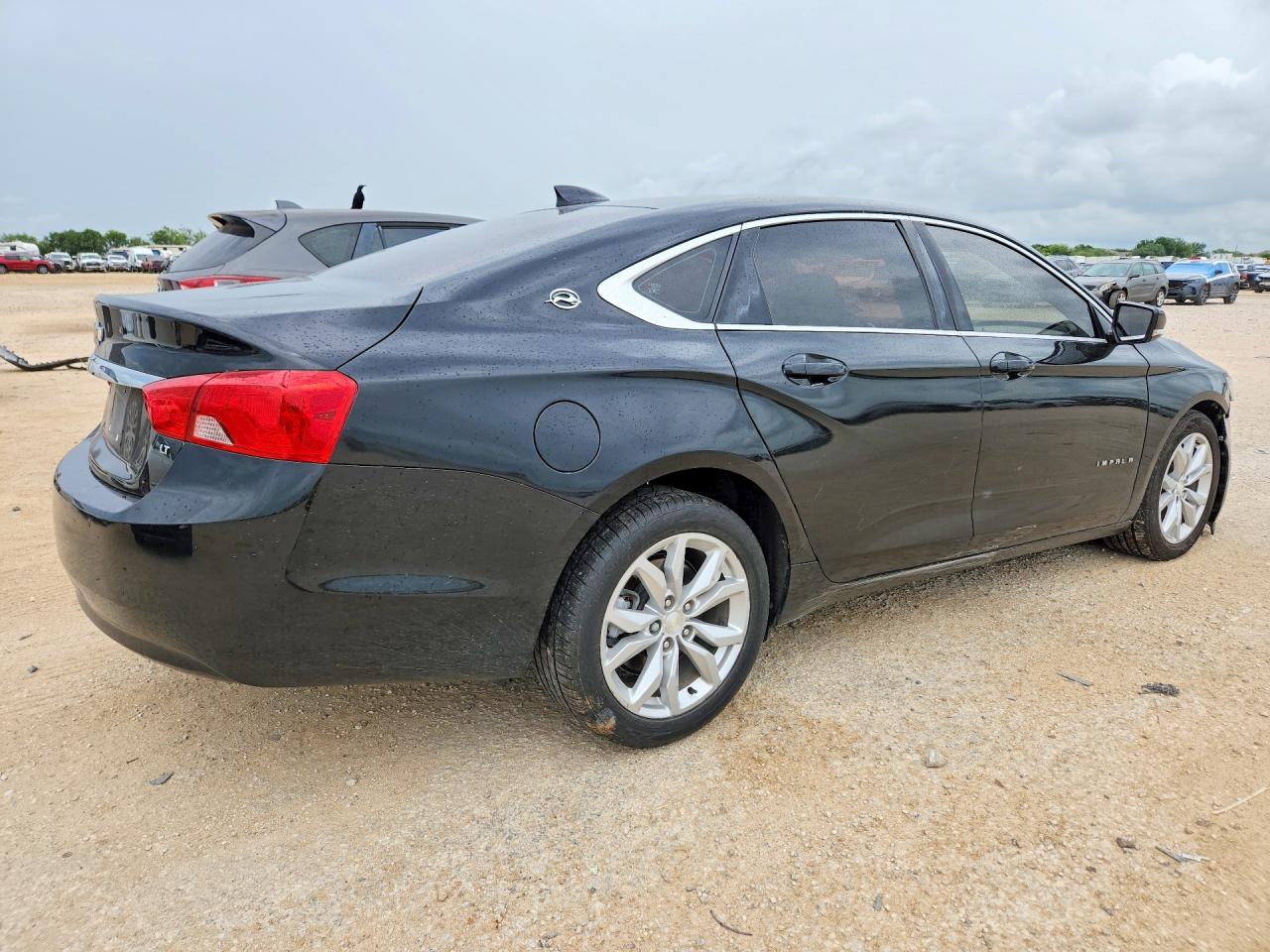 2017 Chevrolet Impala Lt Black vin: 2G1105S32H9159833