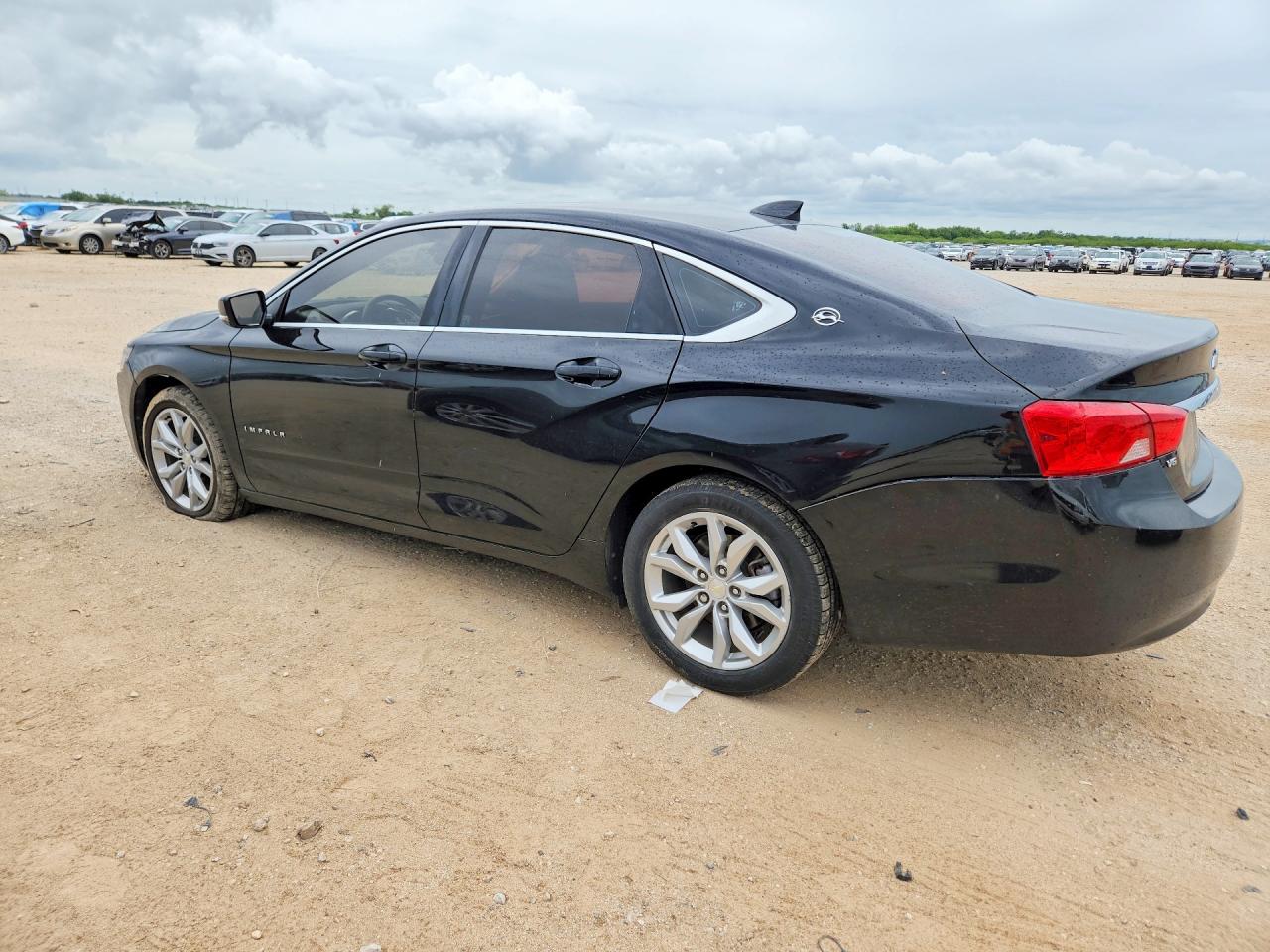 2017 Chevrolet Impala Lt Black vin: 2G1105S32H9159833
