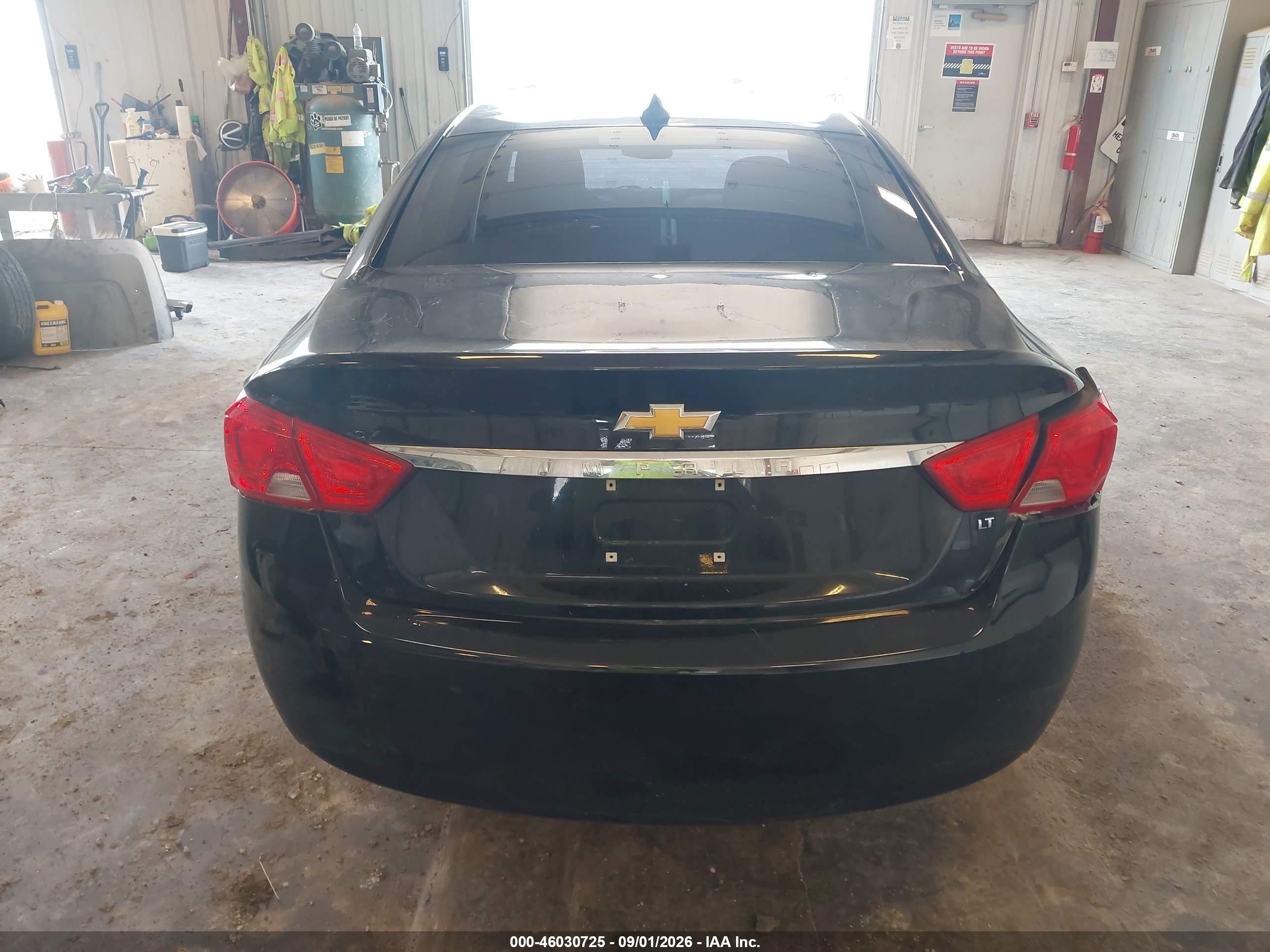 2017 Chevrolet Impala 1lt Black vin: 2G1105S32H9160335
