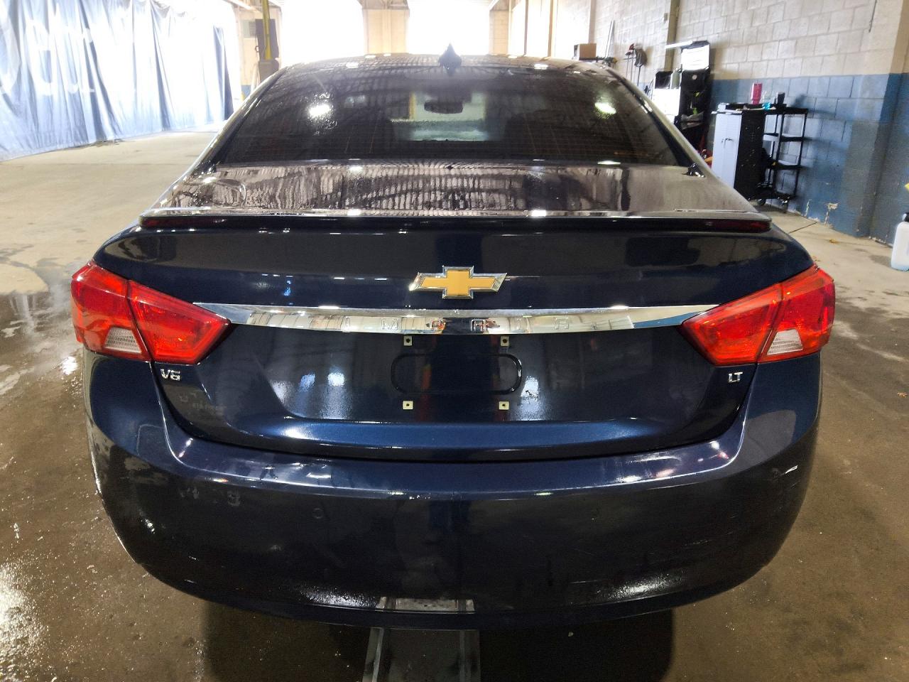 2017 Chevrolet Impala Lt Синий vin: 2G1105S34H9184295