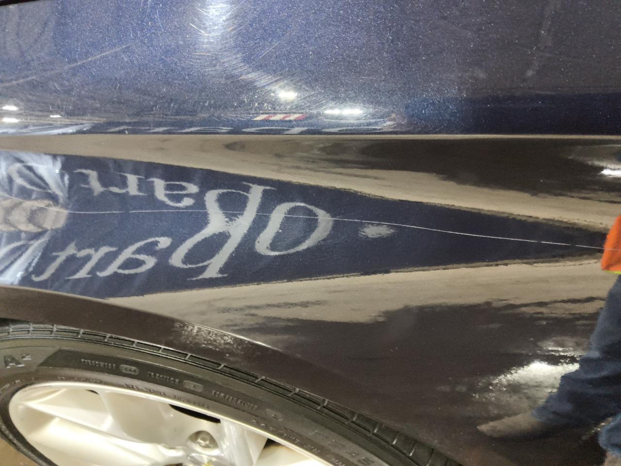 2017 Chevrolet Impala Lt Синий vin: 2G1105S34H9184295 Damage: Left Front Fender, Multiple Scratches Heavy, 2