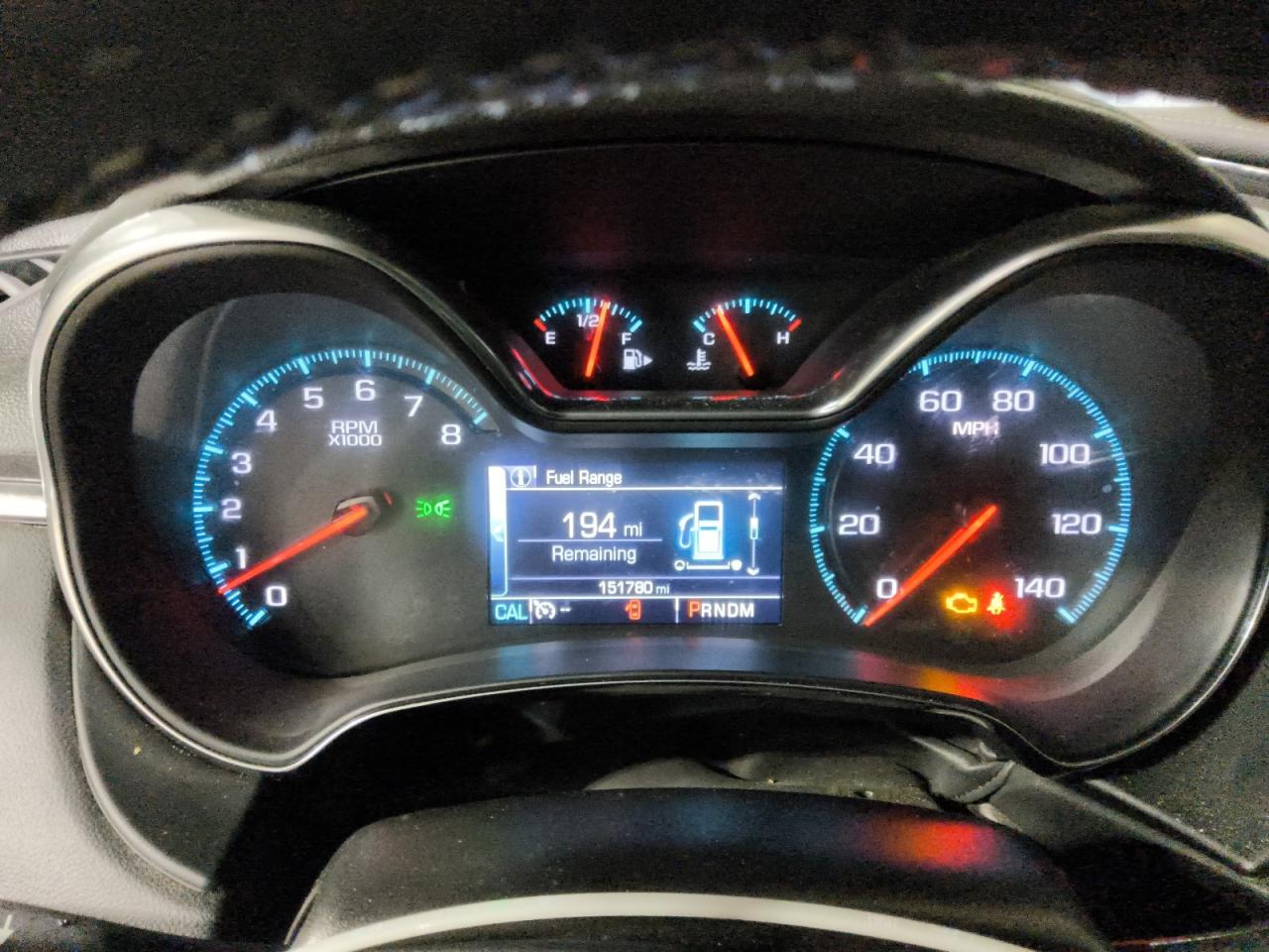 2017 Chevrolet Impala Lt Синий vin: 2G1105S34H9184295 Damage: Warning Light - Engine, On, Unacceptable