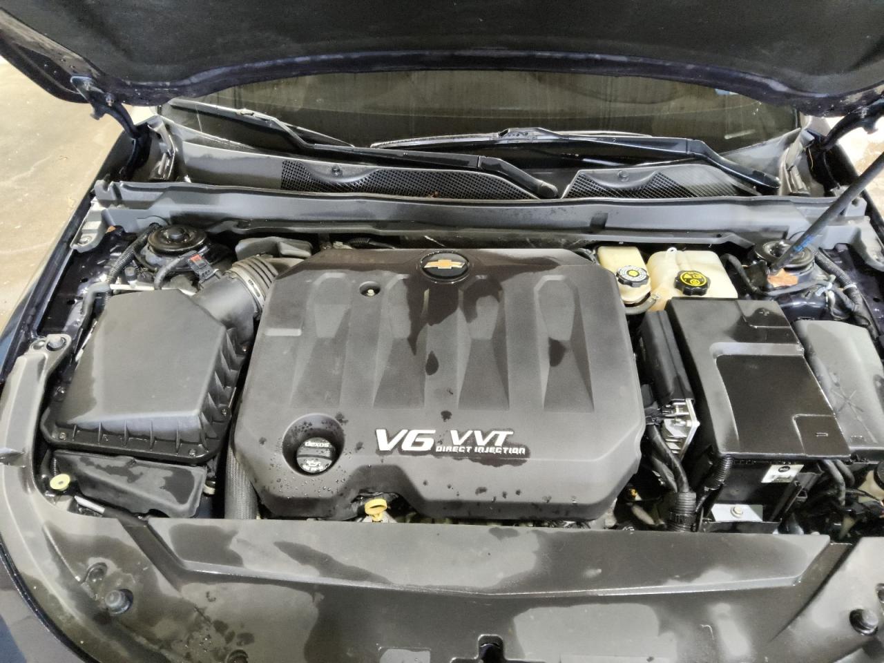 2017 Chevrolet Impala Lt Синий vin: 2G1105S34H9184295 Damage: Warning Light - Coolant, On, Unacceptable