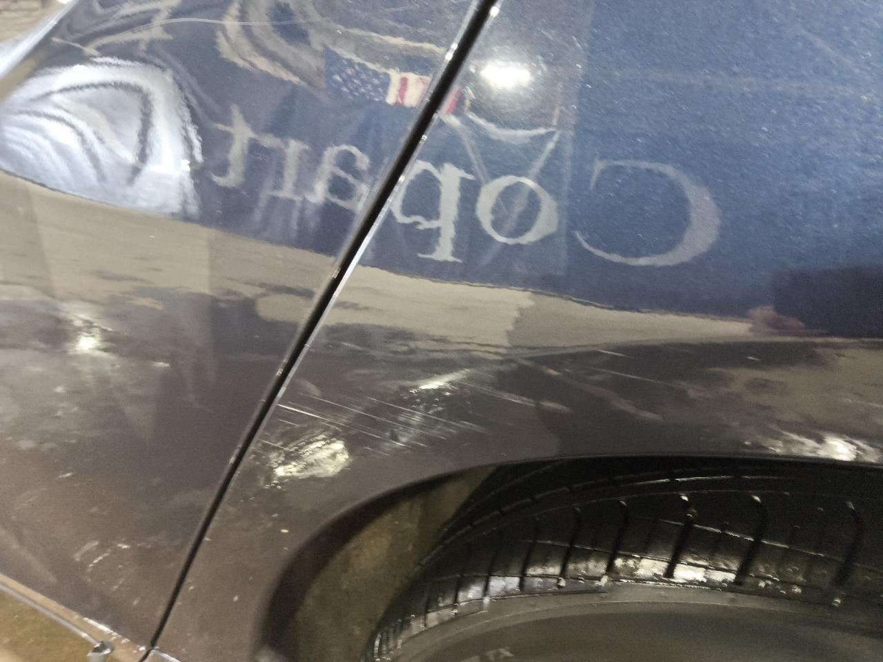 2017 Chevrolet Impala Lt Синий vin: 2G1105S34H9184295 Damage: Left Qtr Panel, Multiple Scratches Heavy, 3