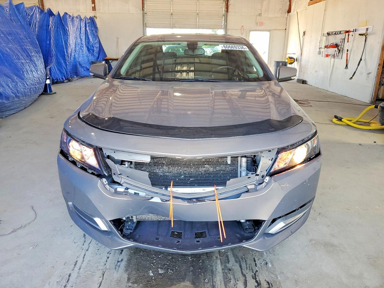 2017 Chevrolet Impala Lt Gray vin: 2G1105S34H9184426