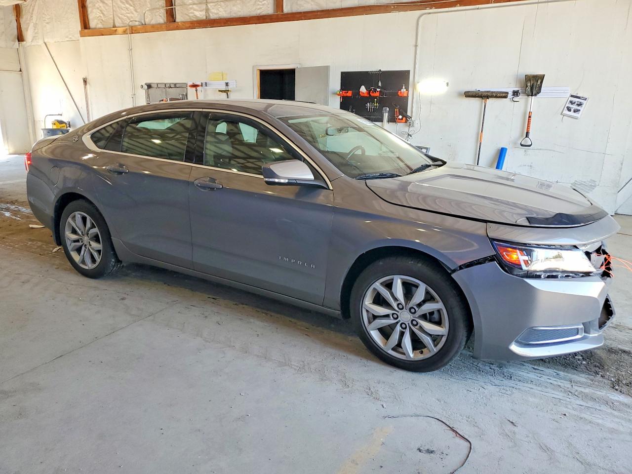 2017 Chevrolet Impala Lt Gray vin: 2G1105S34H9184426