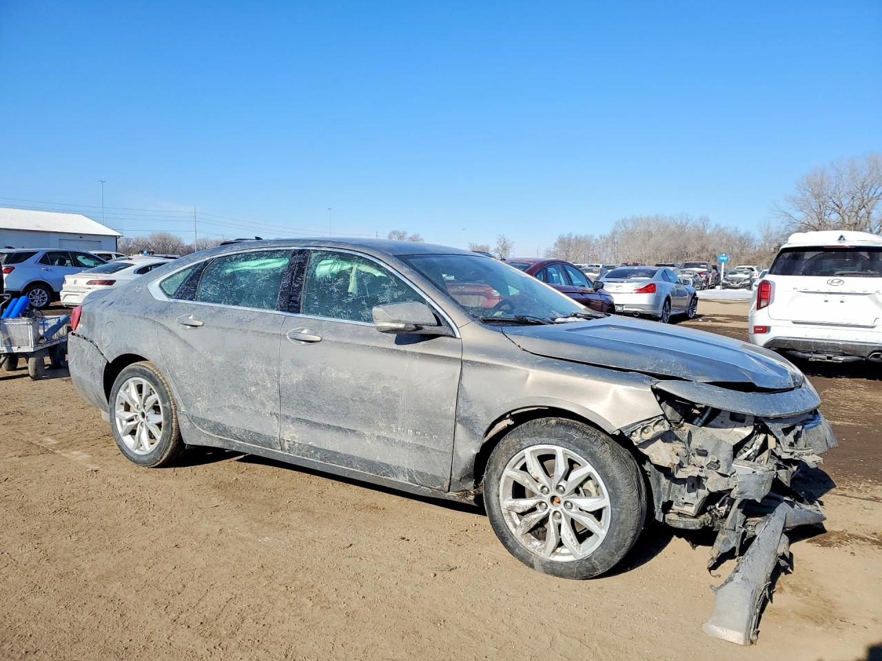2018 Chevrolet Impala Lt Gray vin: 2G1105S34J9127858