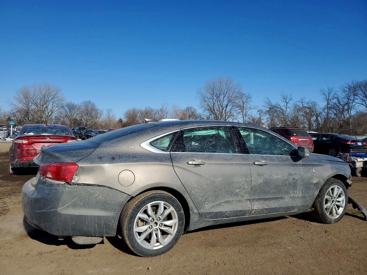 2018 Chevrolet Impala Lt Gray vin: 2G1105S34J9127858