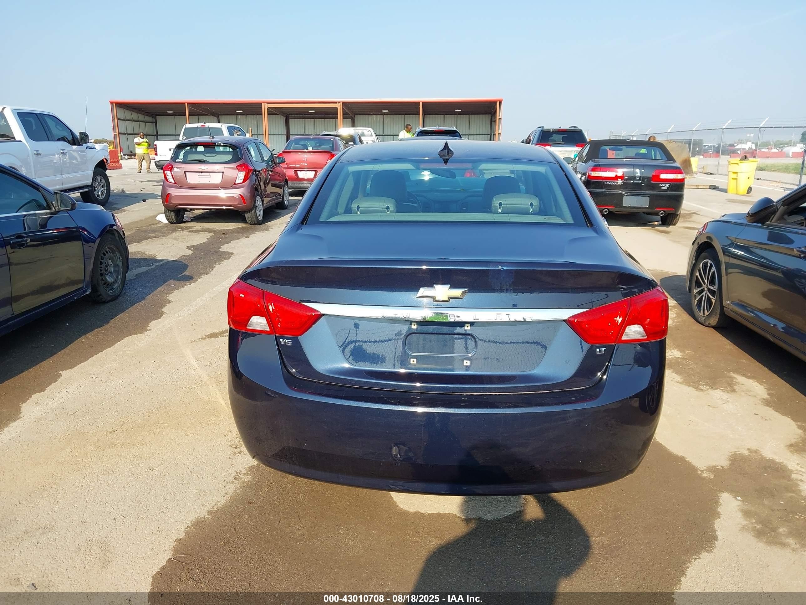 2018 Chevrolet Impala 1lt Черный vin: 2G1105S36J9151093