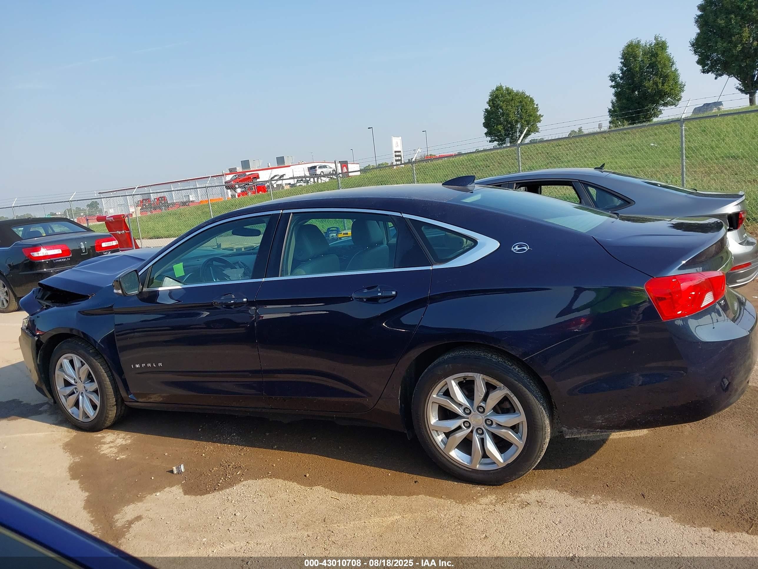 2018 Chevrolet Impala 1lt Черный vin: 2G1105S36J9151093