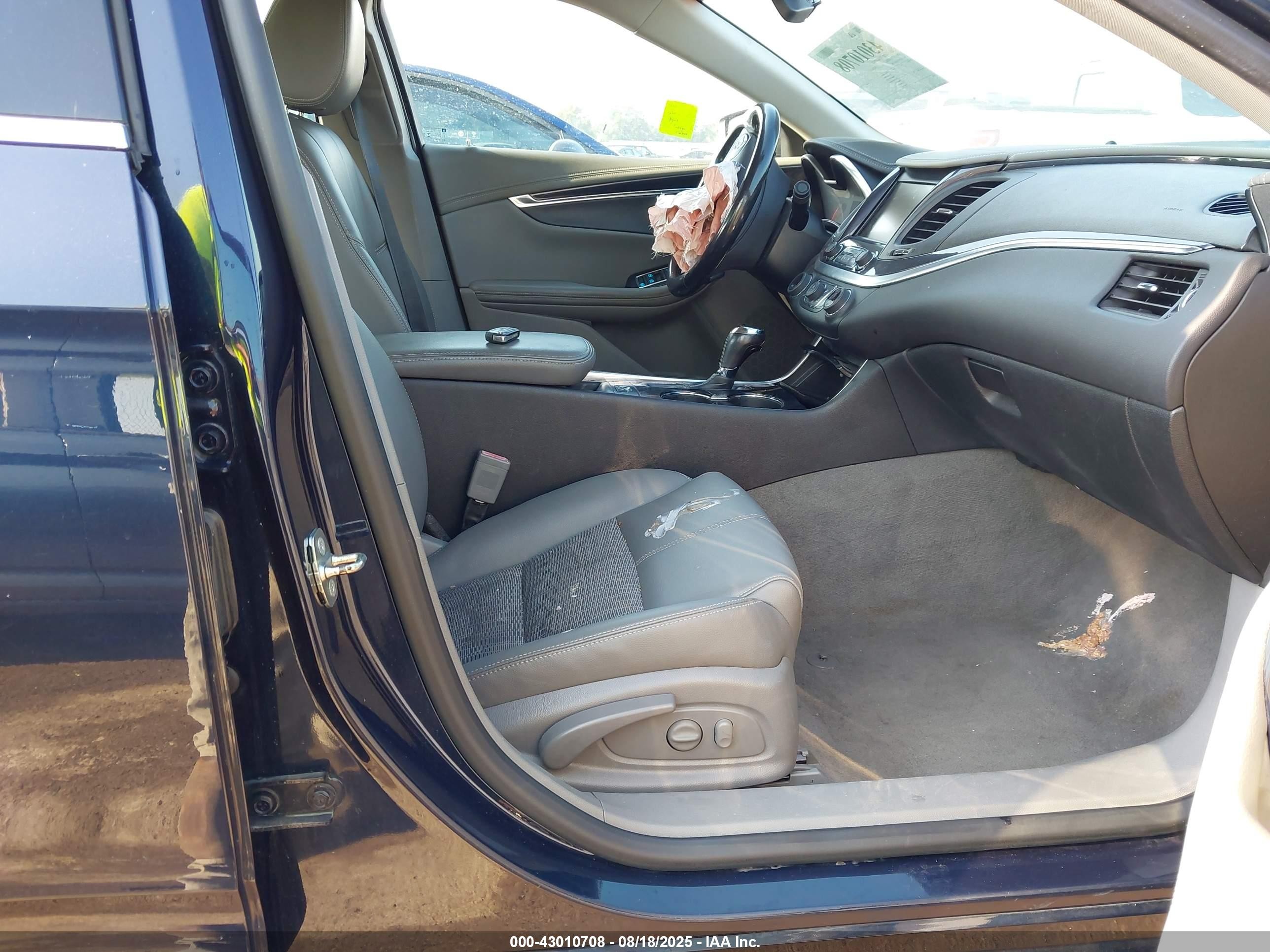 2018 Chevrolet Impala 1lt Черный vin: 2G1105S36J9151093