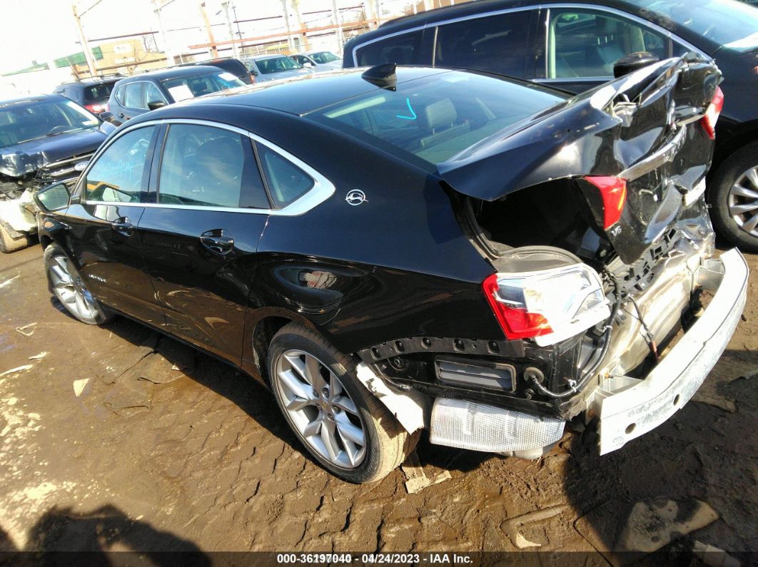 2017 Chevrolet Impala Lt Black vin: 2G1105S39H9103615