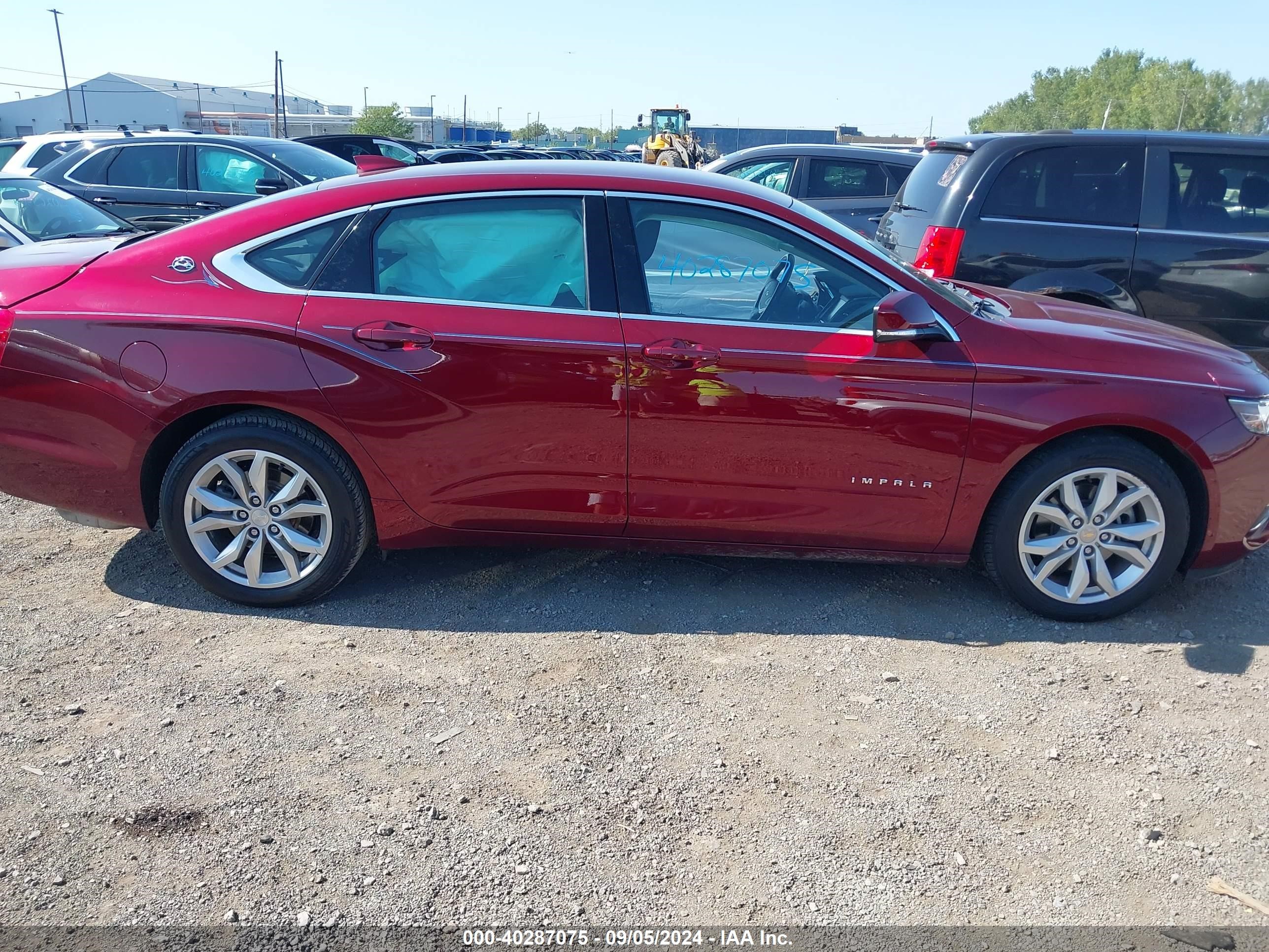 2017 Chevrolet Impala 1lt Maroon vin: 2G1105S39H9189850