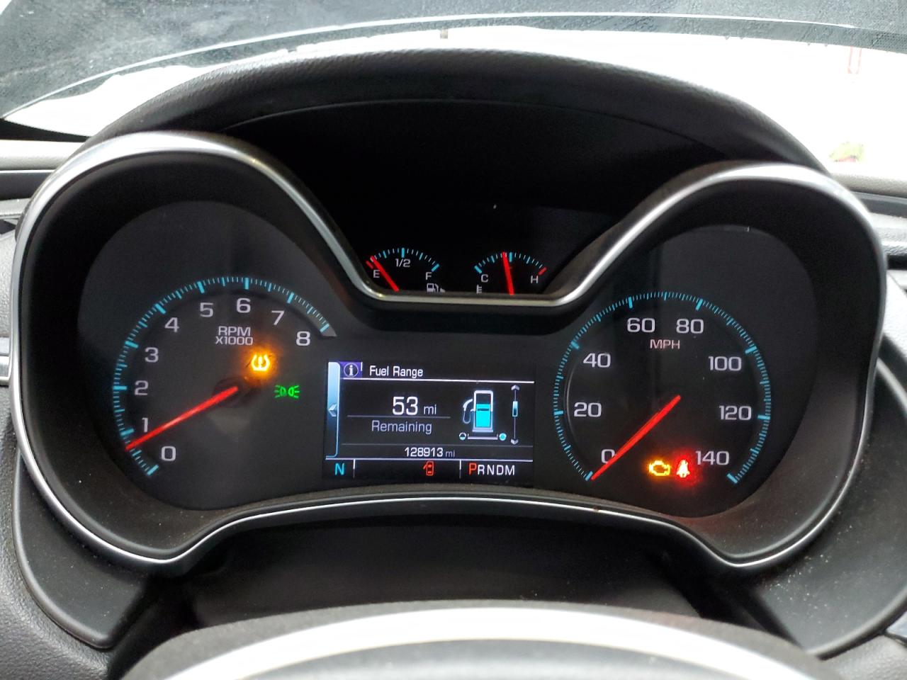 2019 Chevrolet Impala Premier Black vin: 2G1105S39K9115075 Damage: Warning Light - Engine, On, Unacceptable