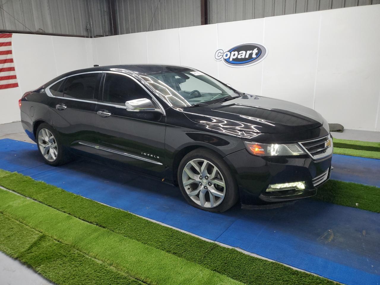 2019 Chevrolet Impala Premier Black vin: 2G1105S39K9115075 Damage: Right Front Tire, Worn, Replacement Required