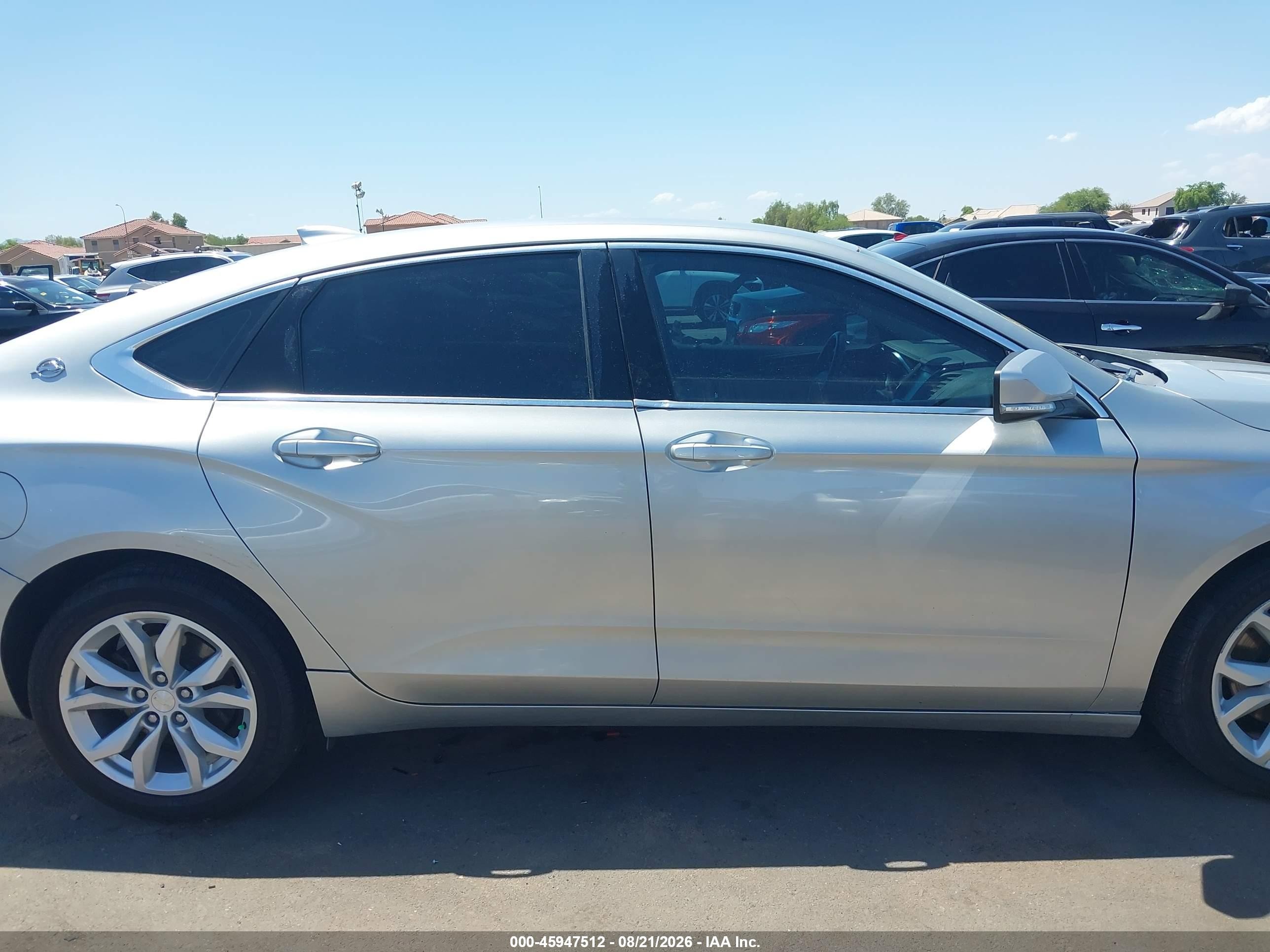 2017 Chevrolet Impala 1lt Silver vin: 2G1105S3XH9122349