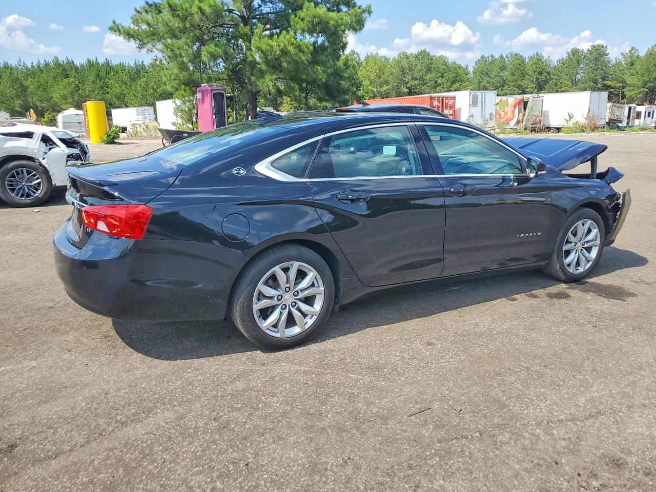 2018 Chevrolet Impala Lt Черный vin: 2G1105S3XJ9177485