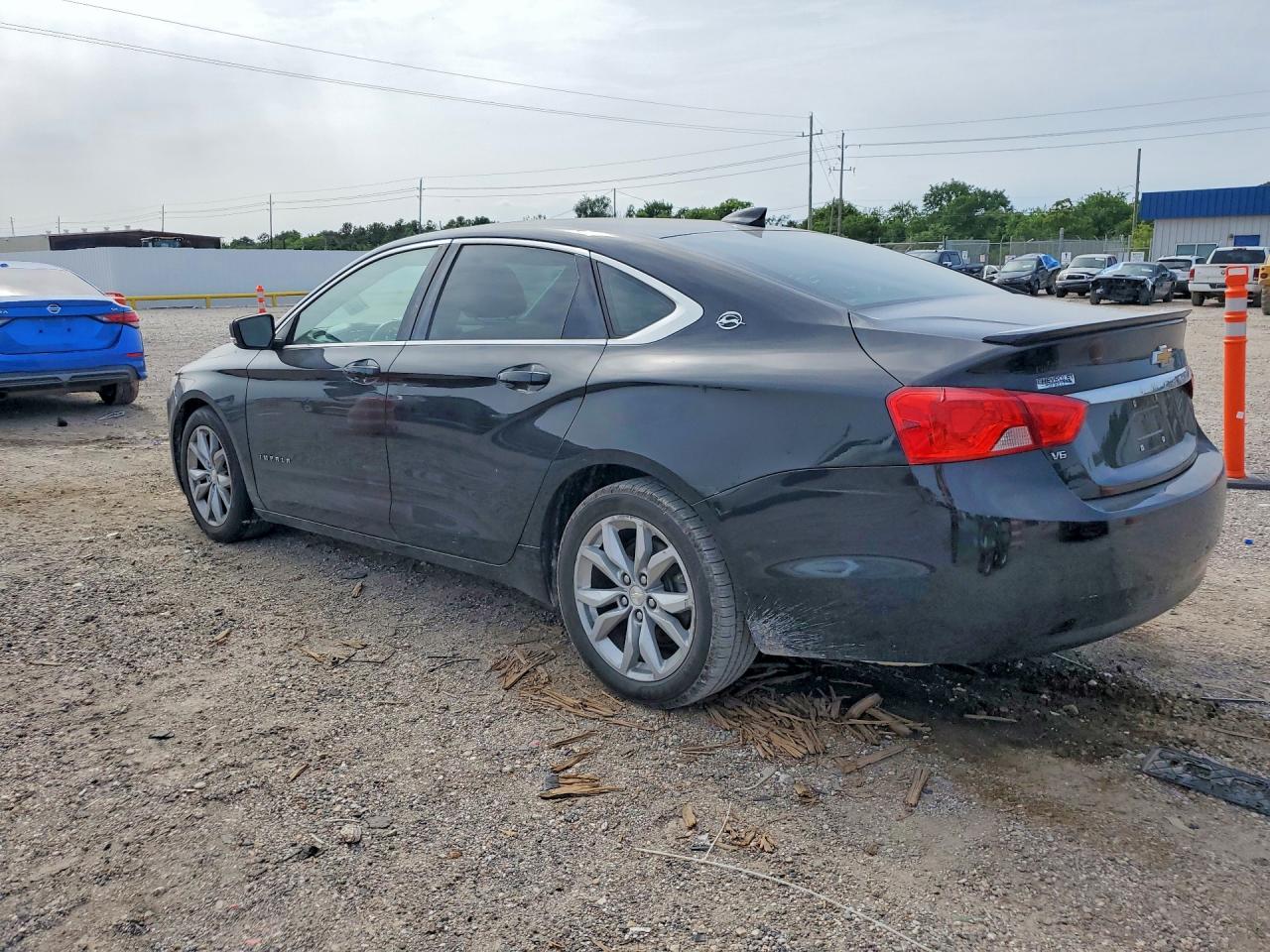 2017 Chevrolet Impala Lt Black vin: 2G1105SA3H9153604