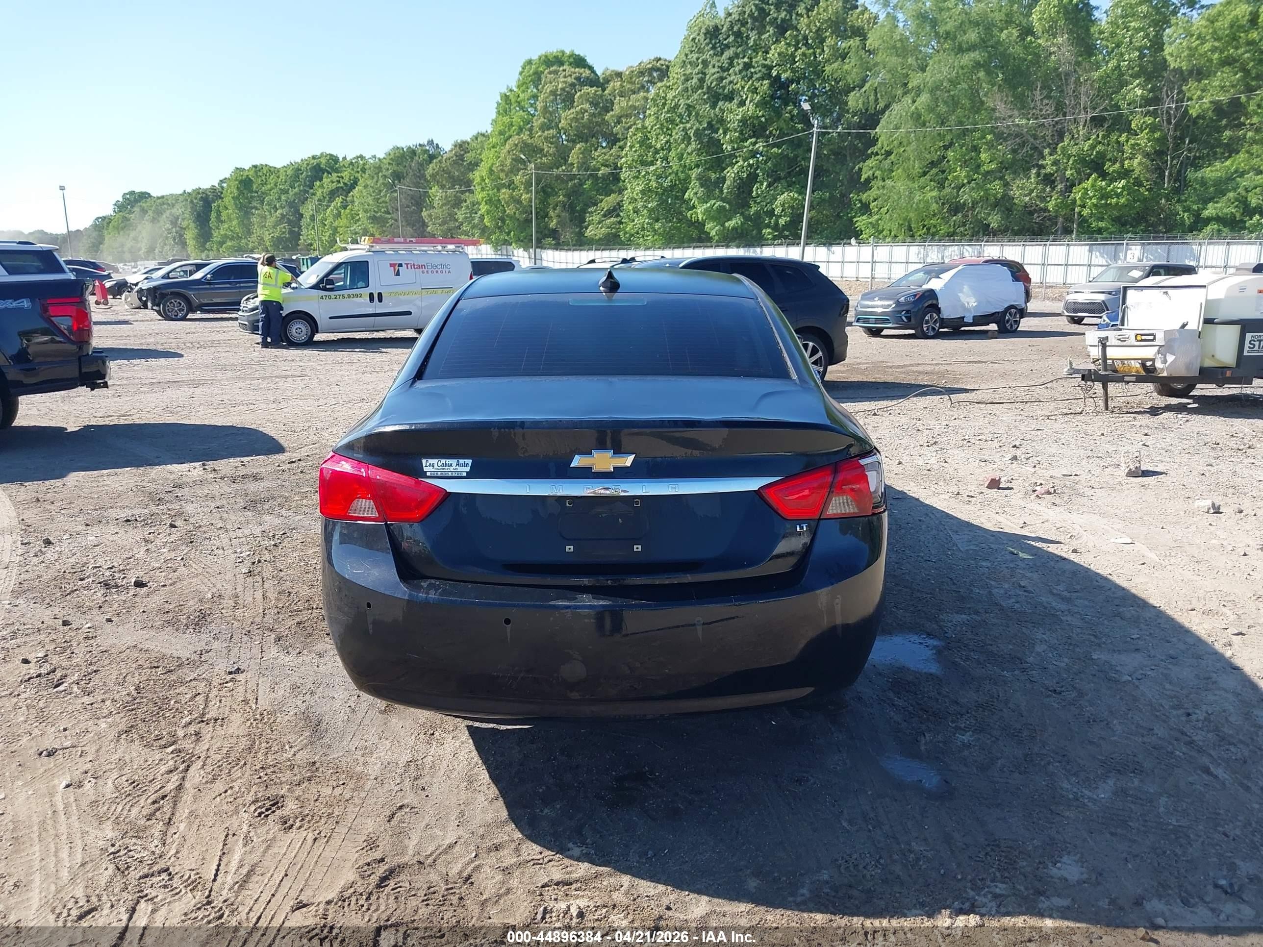 2016 Chevrolet Impala 1lt Black vin: 2G1105SA5G9184352