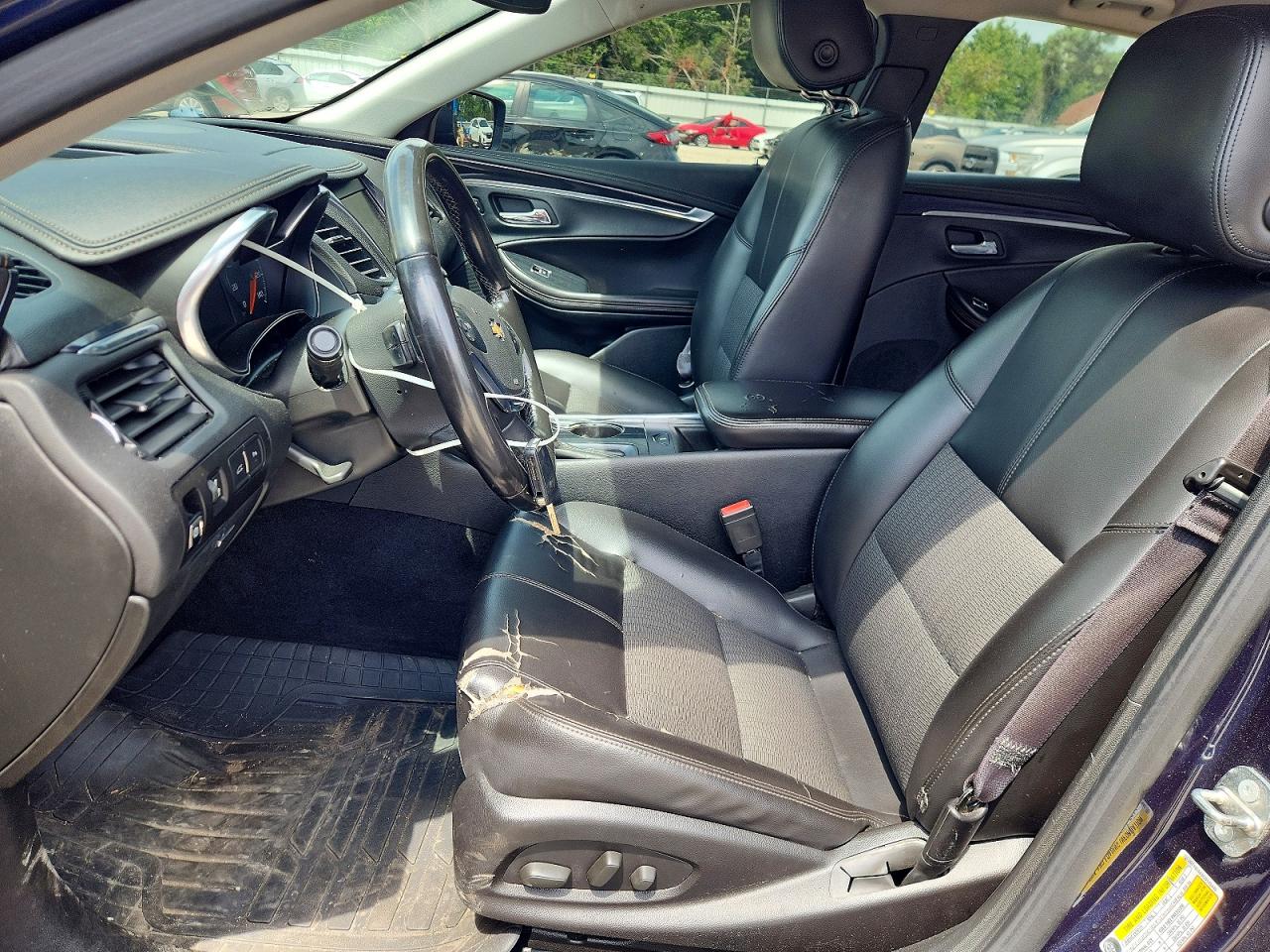 2016 Chevrolet Impala Lt Blue vin: 2G1105SA9G9145442