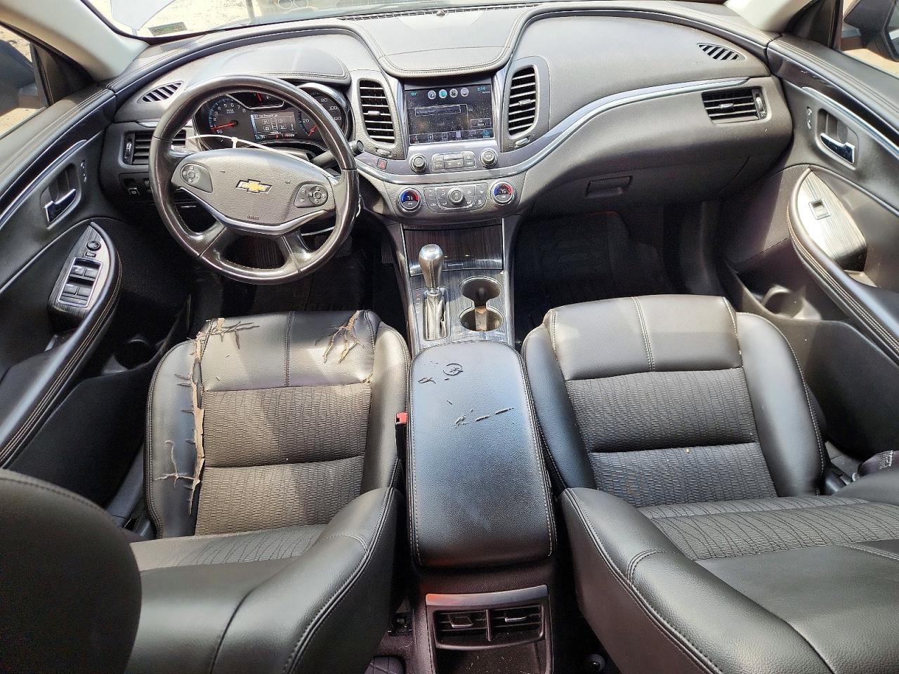 2016 Chevrolet Impala Lt Blue vin: 2G1105SA9G9145442