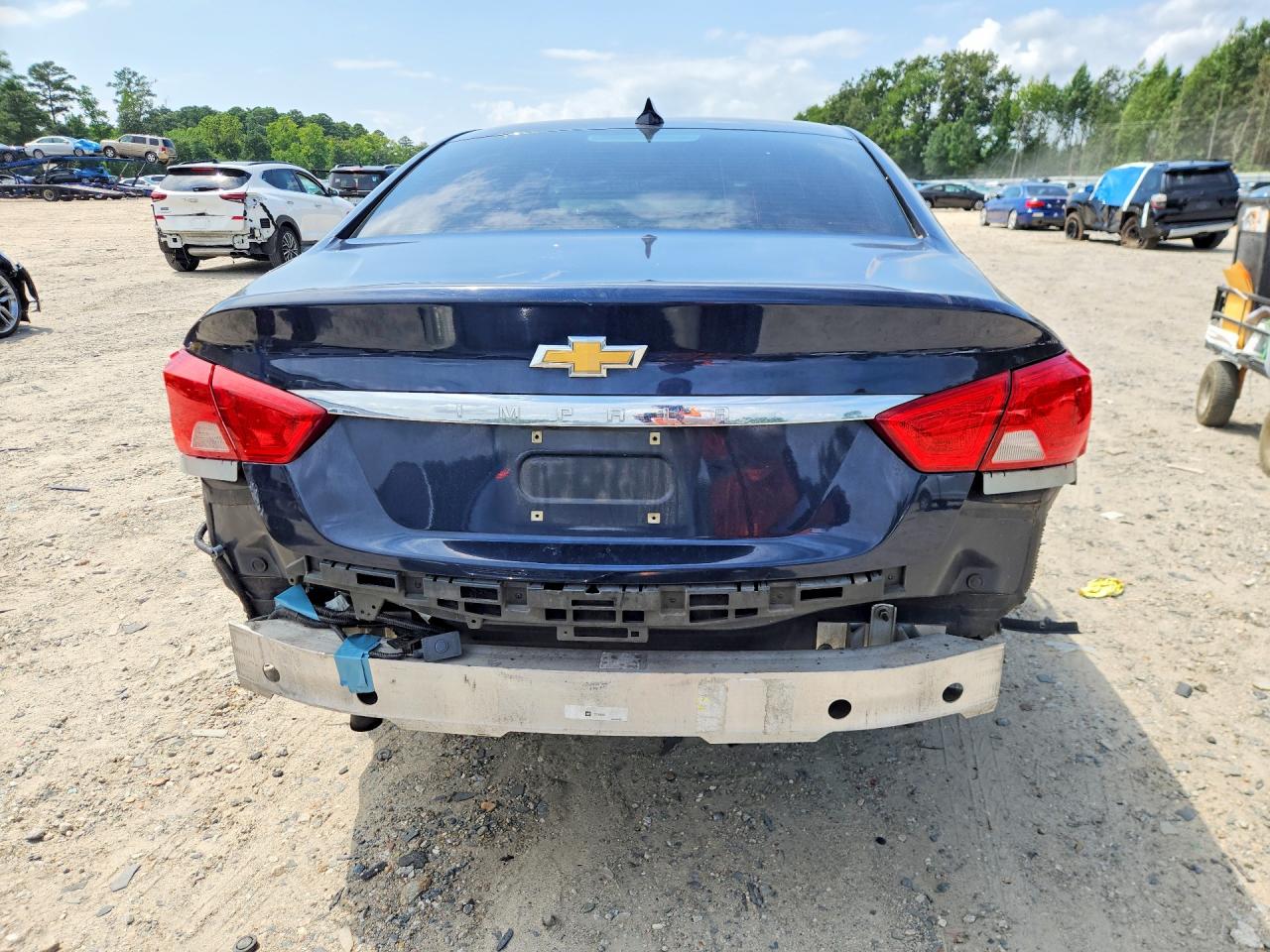 2016 Chevrolet Impala Lt Blue vin: 2G1105SA9G9145442
