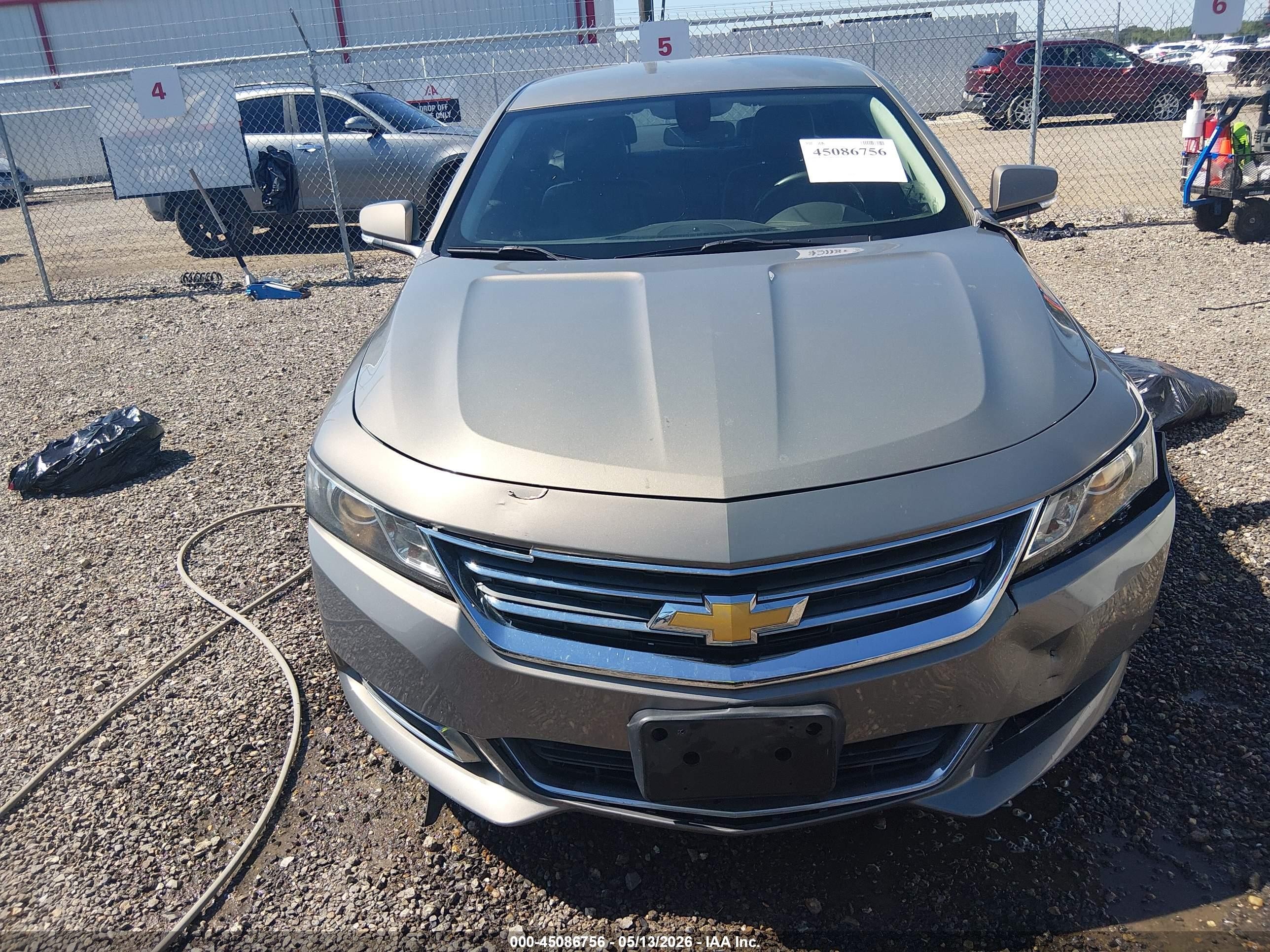 2017 Chevrolet Impala 1lt Gray vin: 2G1105SA9H9198238