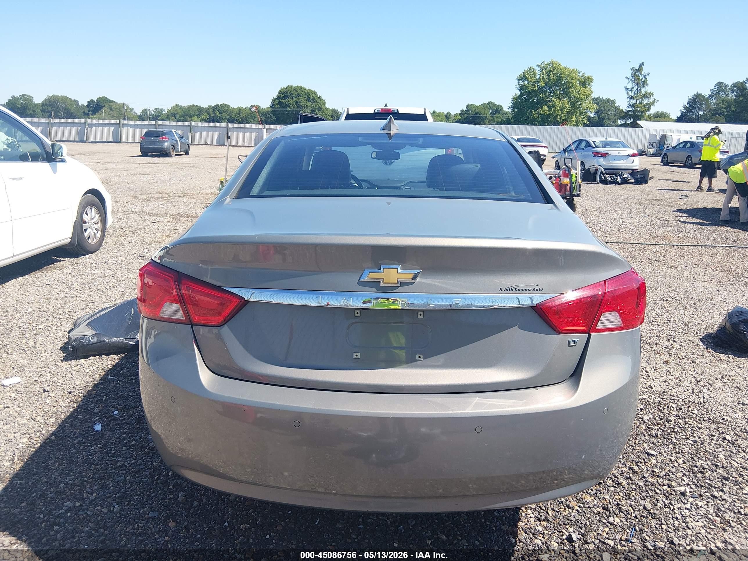 2017 Chevrolet Impala 1lt Gray vin: 2G1105SA9H9198238