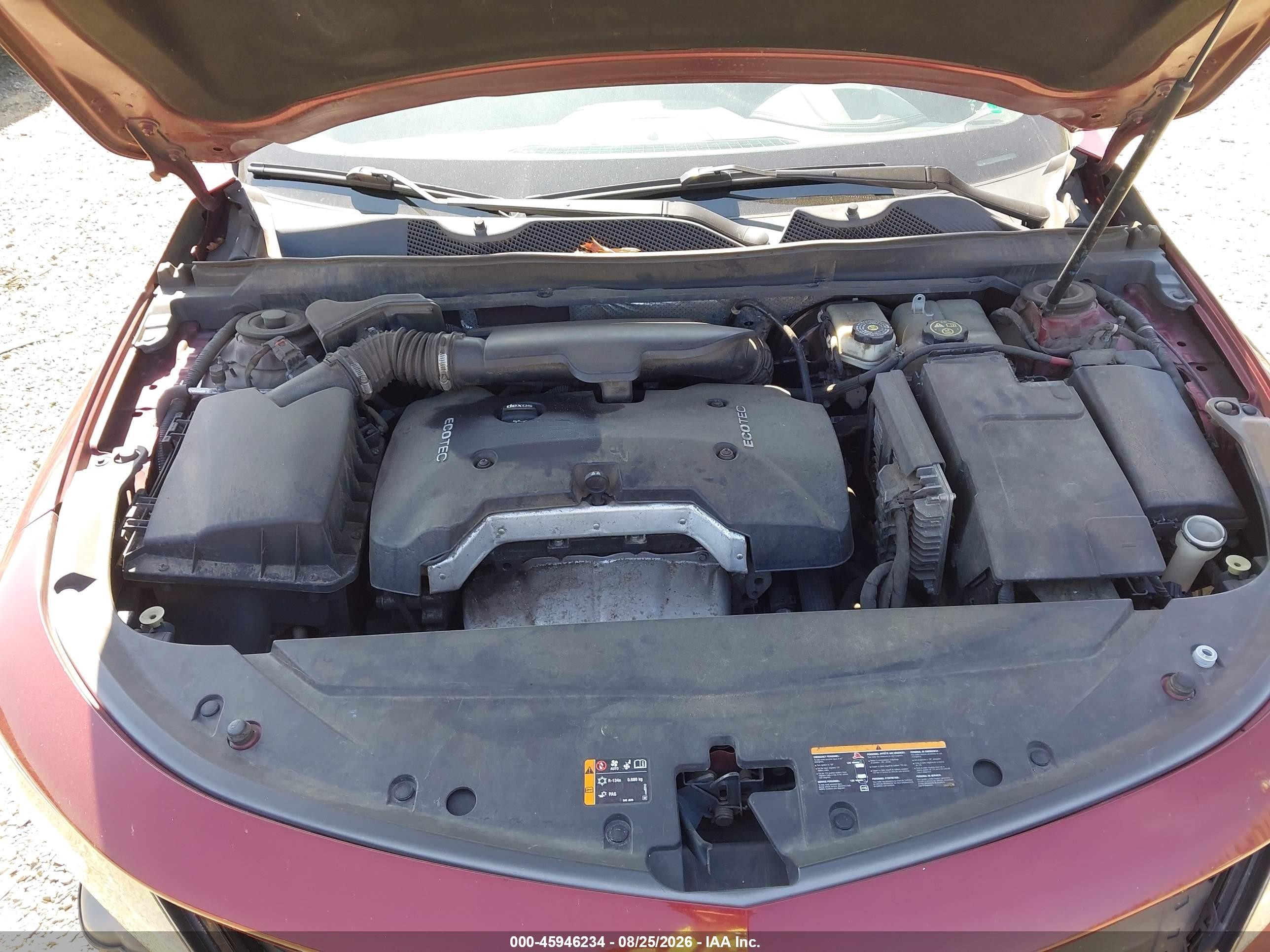 2017 Chevrolet Impala 1lt Red vin: 2G1105SAXH9118994