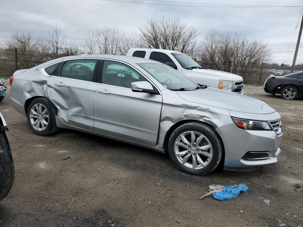 2017 Chevrolet Impala Lt Серебряный vin: 2G1105SAXH9168780